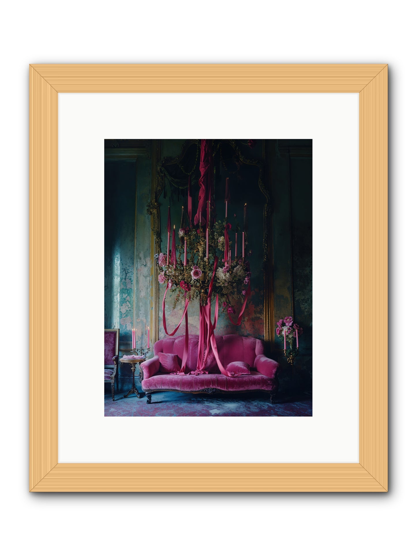 The Opera's Crown -- Framed Print - Natural 9x12