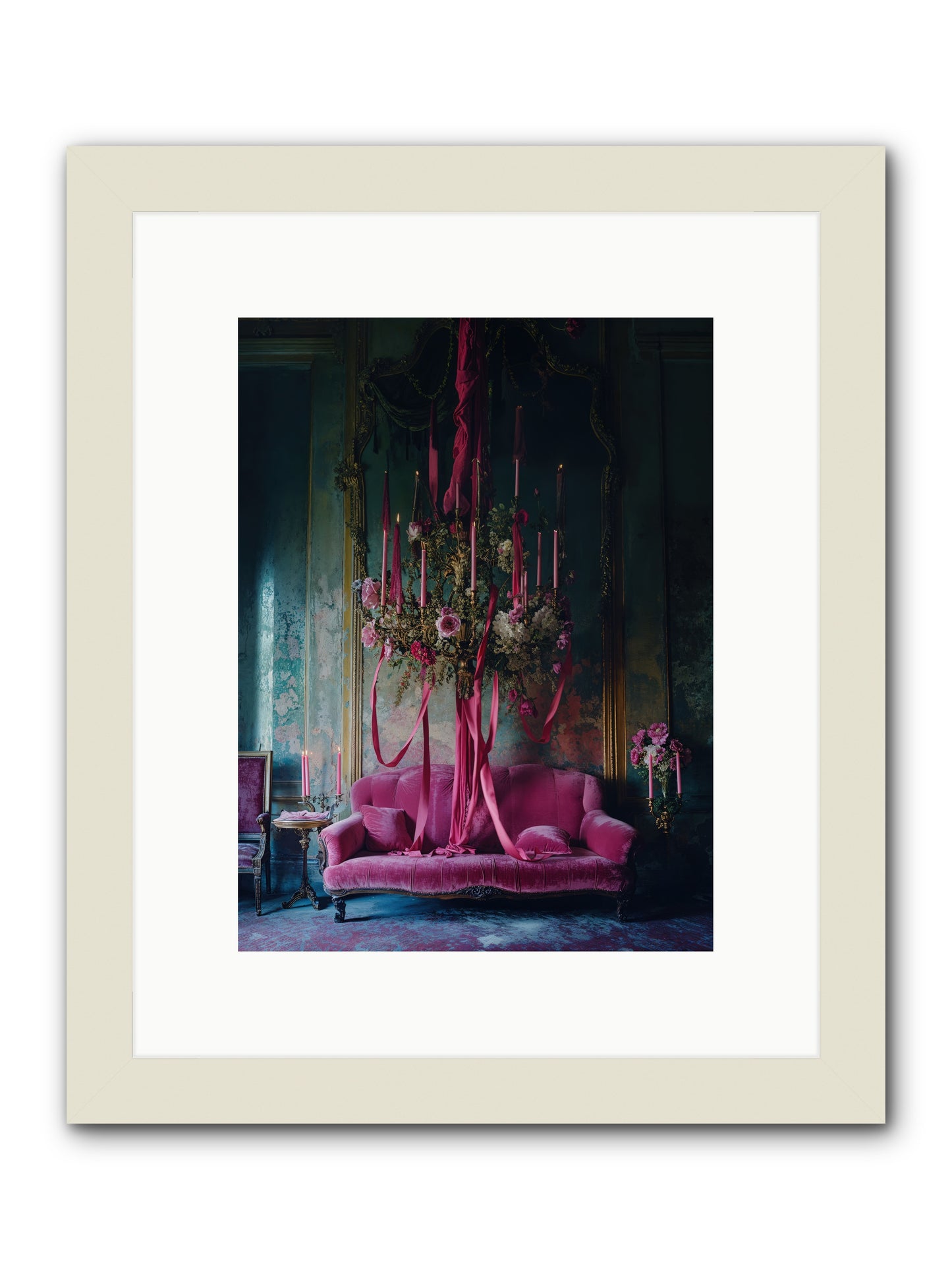 The Opera's Crown -- Framed Print - White 9x12