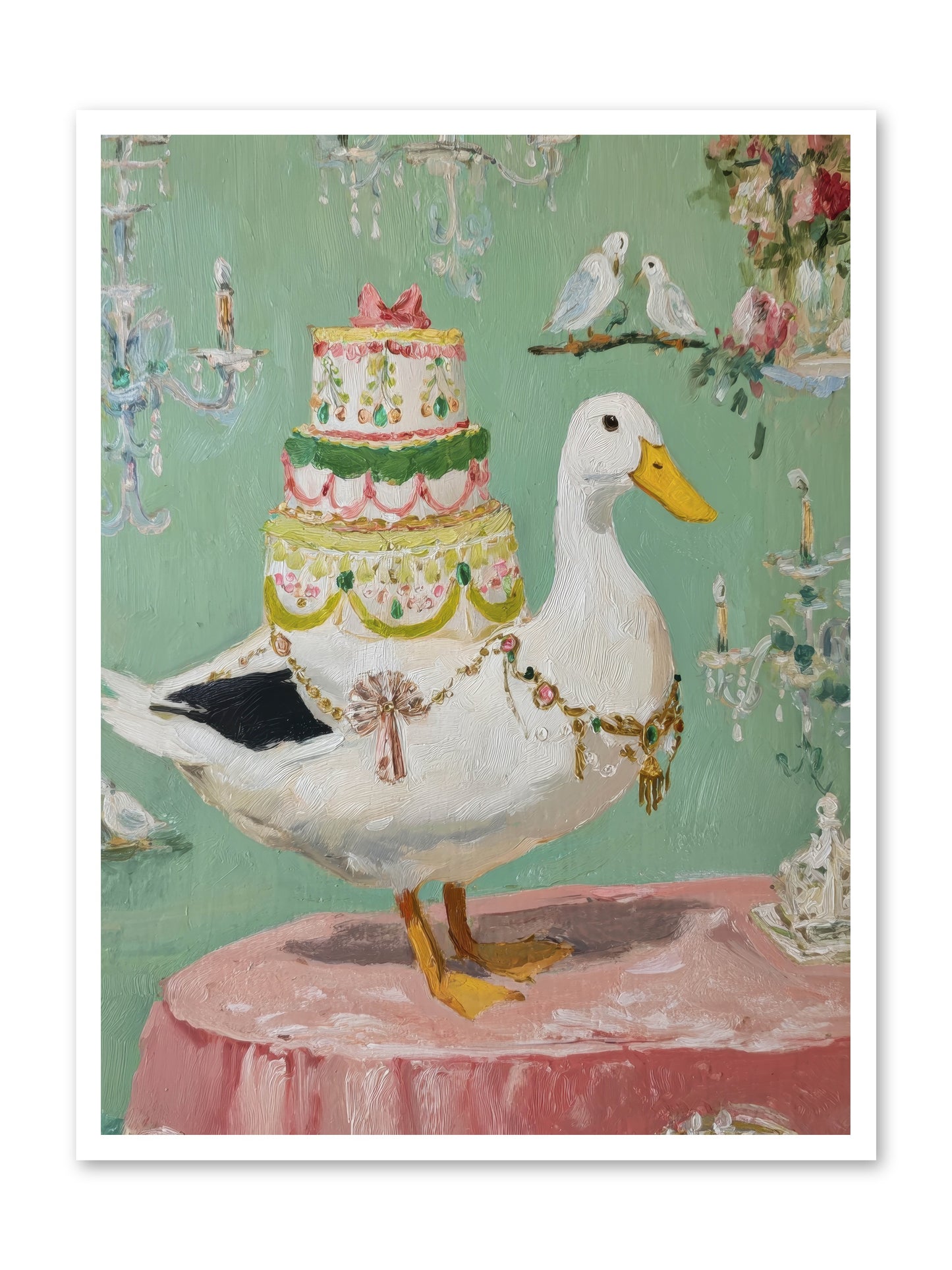 The Opulent Daydream -- Loose Canvas Print 30x40