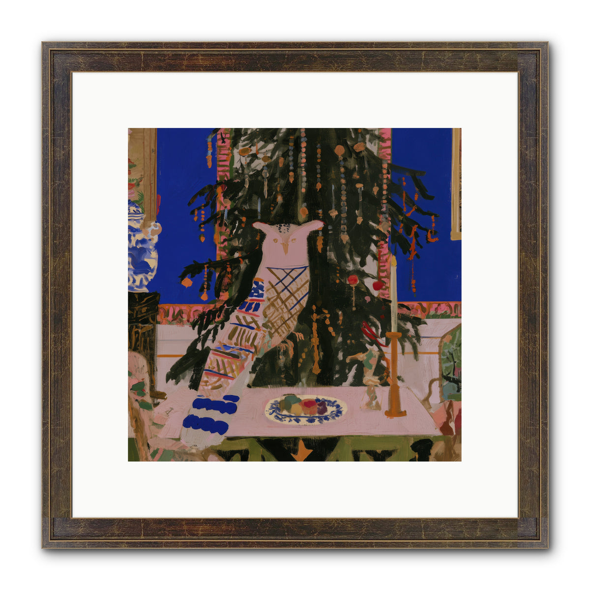 The Owl’s Winter Letter — The-Owl’s-Winter-Letter-12x12-Framed-Print-Slimwoods-Black-Gold.jpg