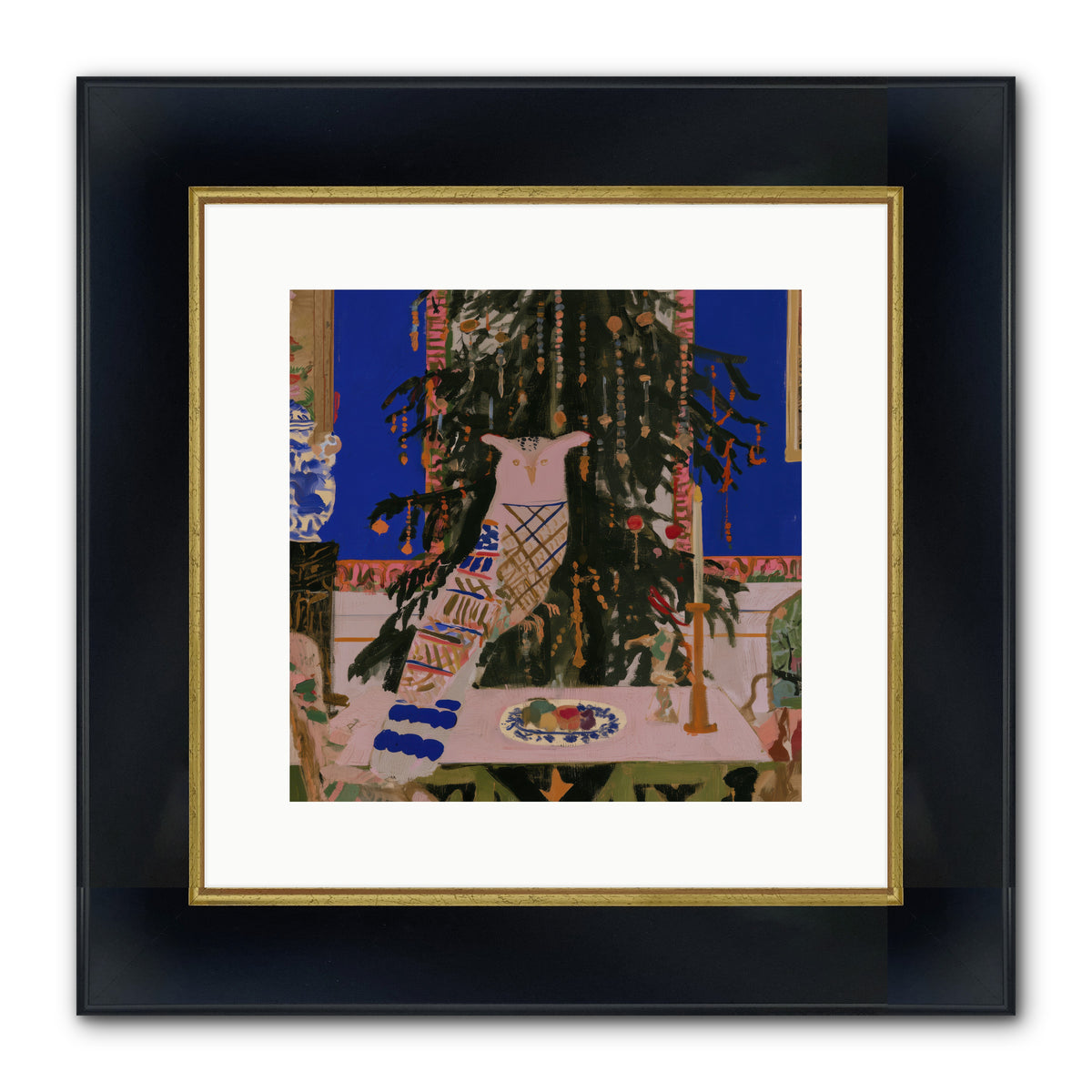 The Owl’s Winter Letter — The-Owl’s-Winter-Letter-12x12-Framed-Print-Wide-Black-w-Gold.jpg