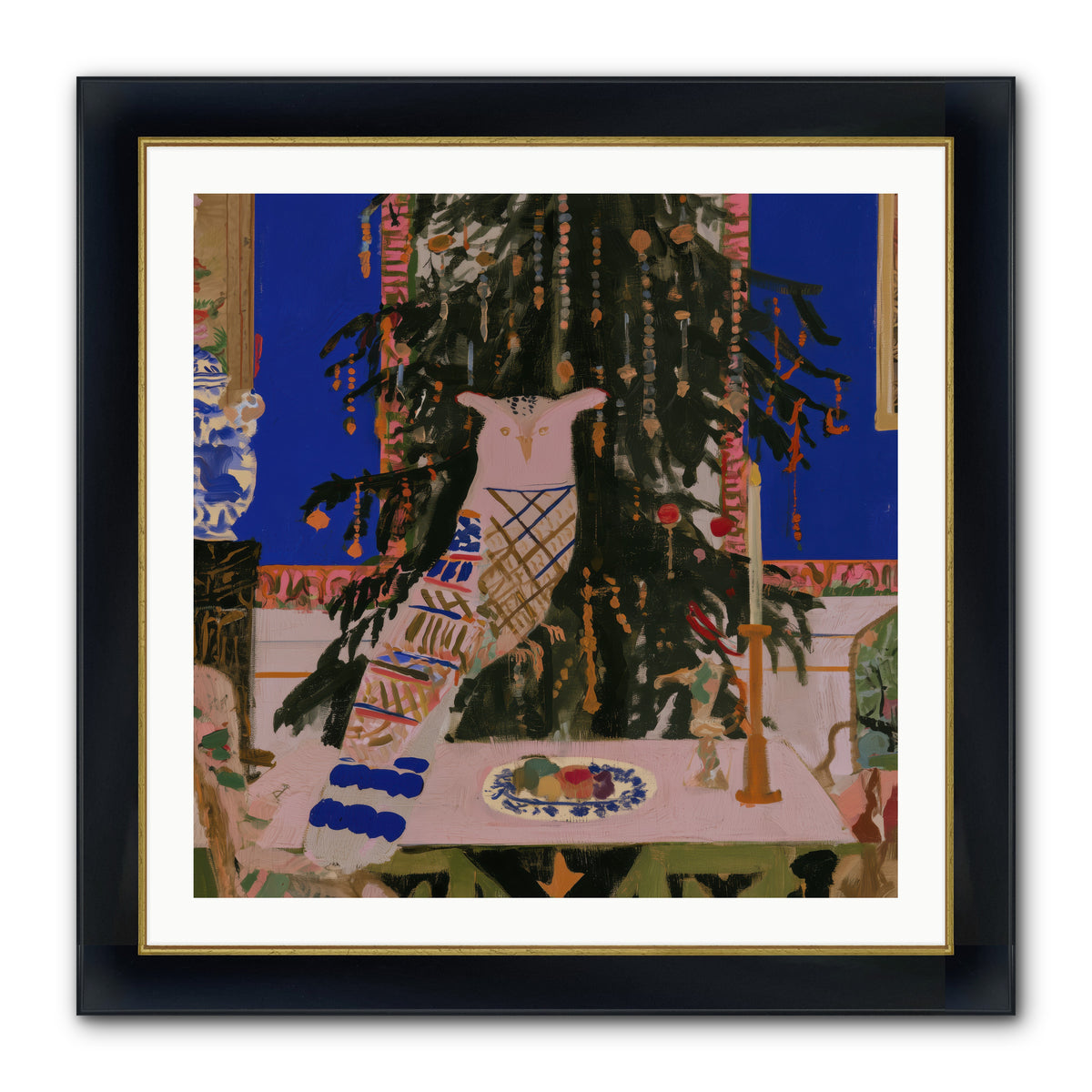 The Owl’s Winter Letter — The-Owl’s-Winter-Letter-30x30-Framed-Print-Wide-Black-w-Gold.jpg