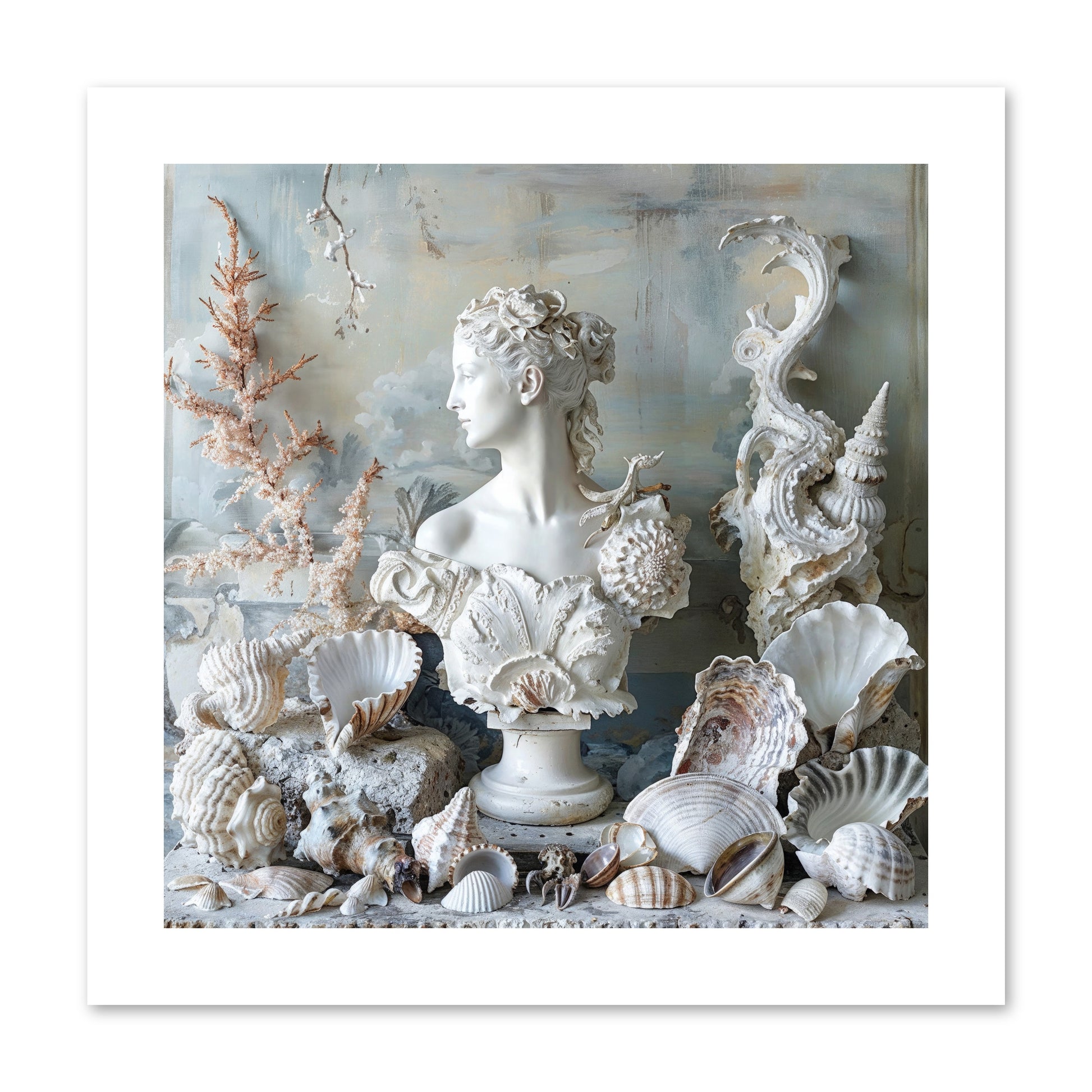 The Oyster's Opera -- Paper Print 10x10