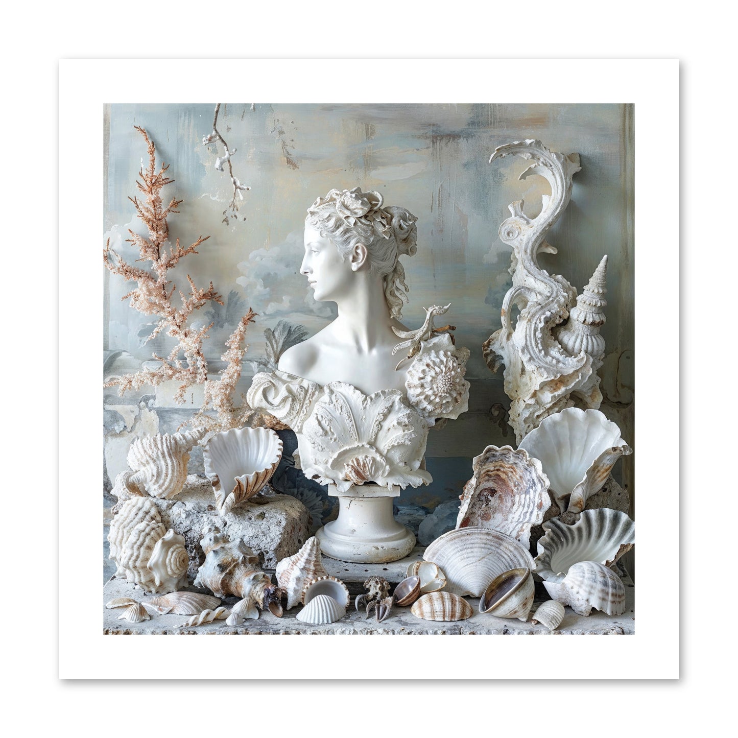The Oyster's Opera -- Paper Print 12x12