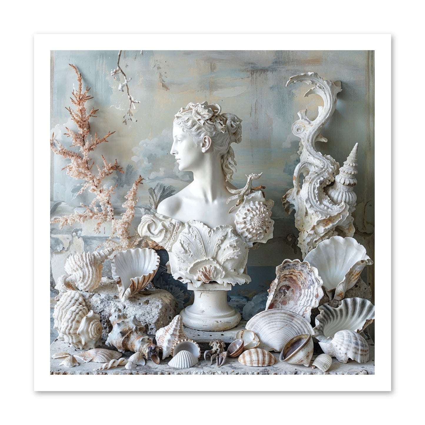 The Oyster's Opera -- Paper Print 20x20