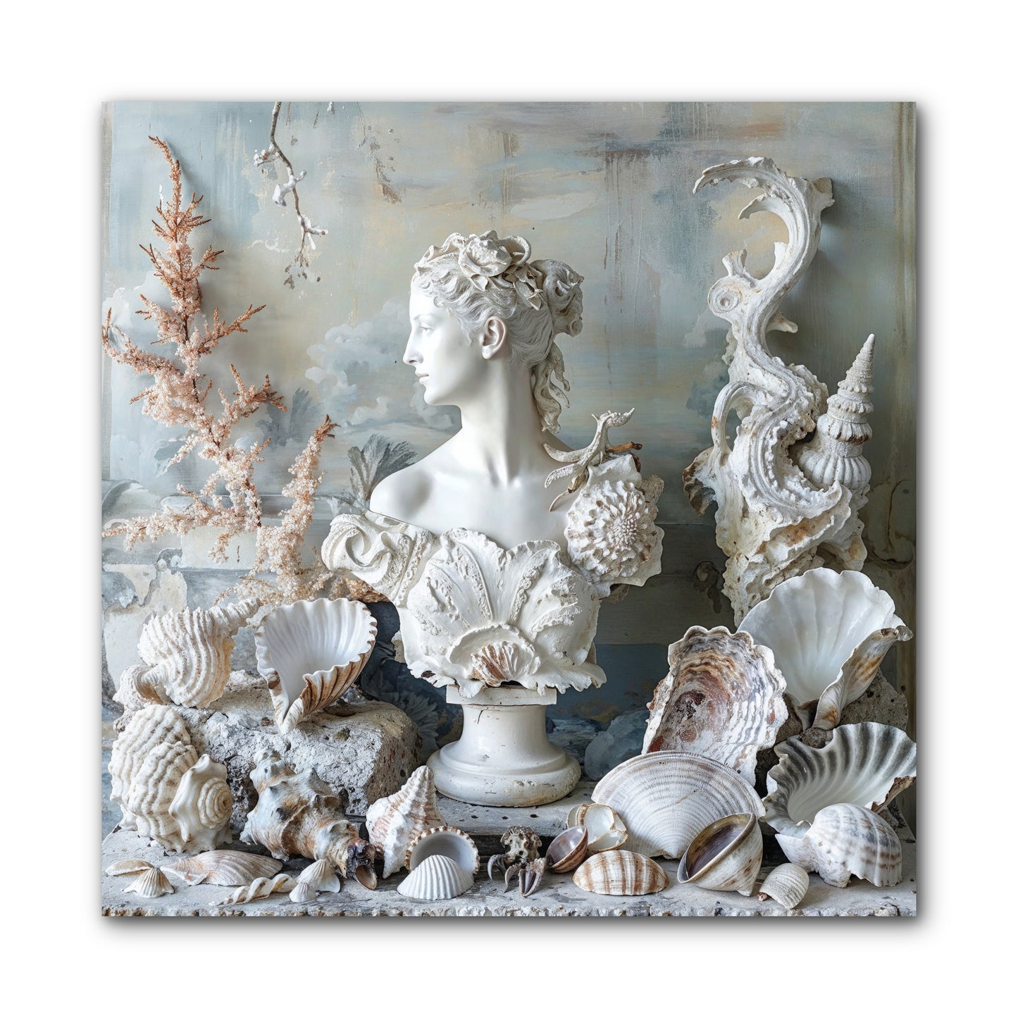 The Oyster's Opera -- Wrapped Canvas 10x10