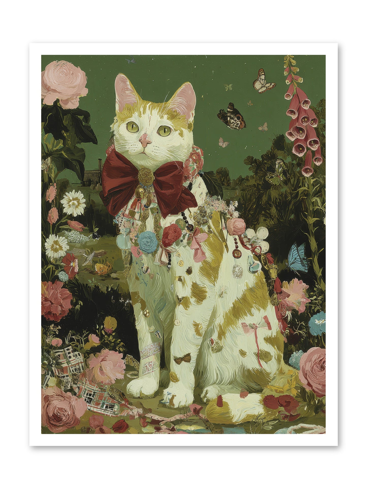 The Painted Path -- Loose Canvas Print 24x32
