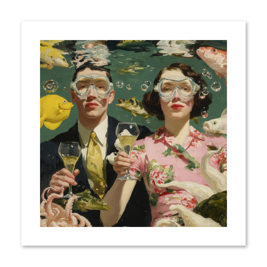 The Pale Velvet Passport -- Paper Print 10x10