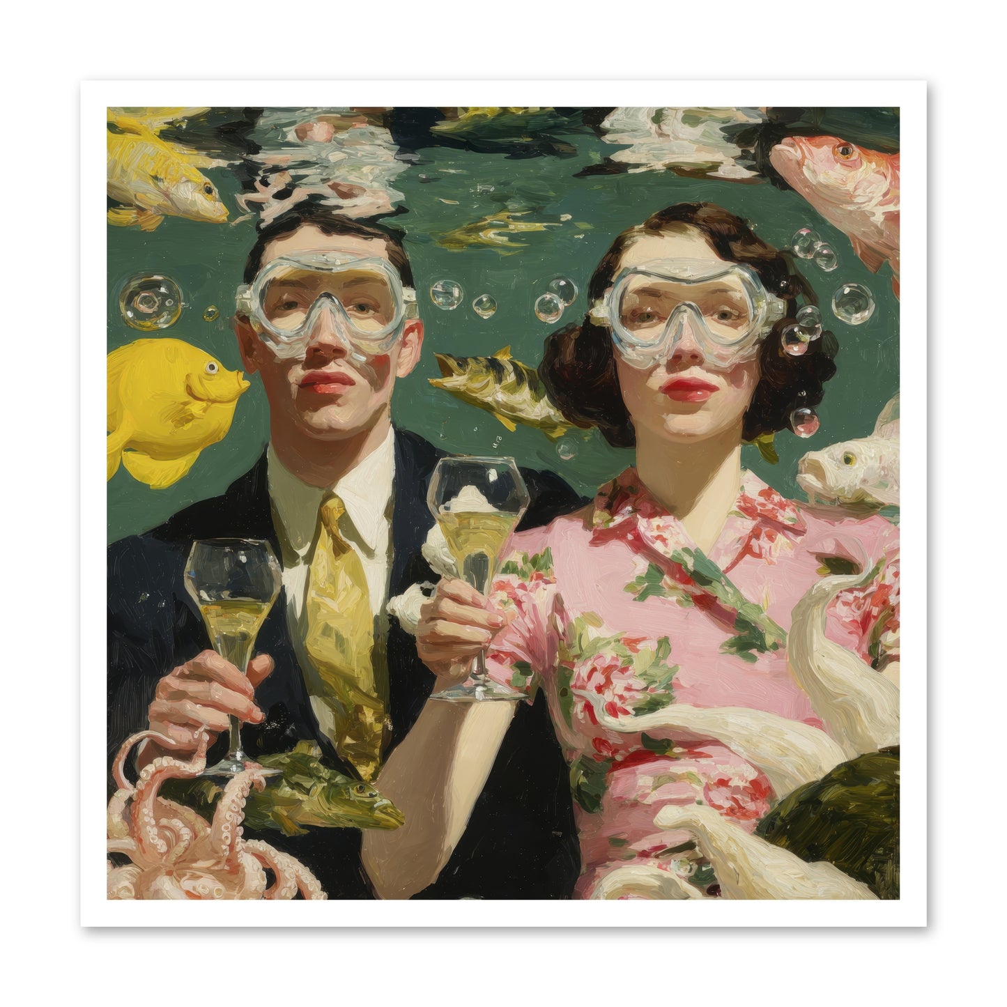 The Pale Velvet Passport -- Paper Print 30x30