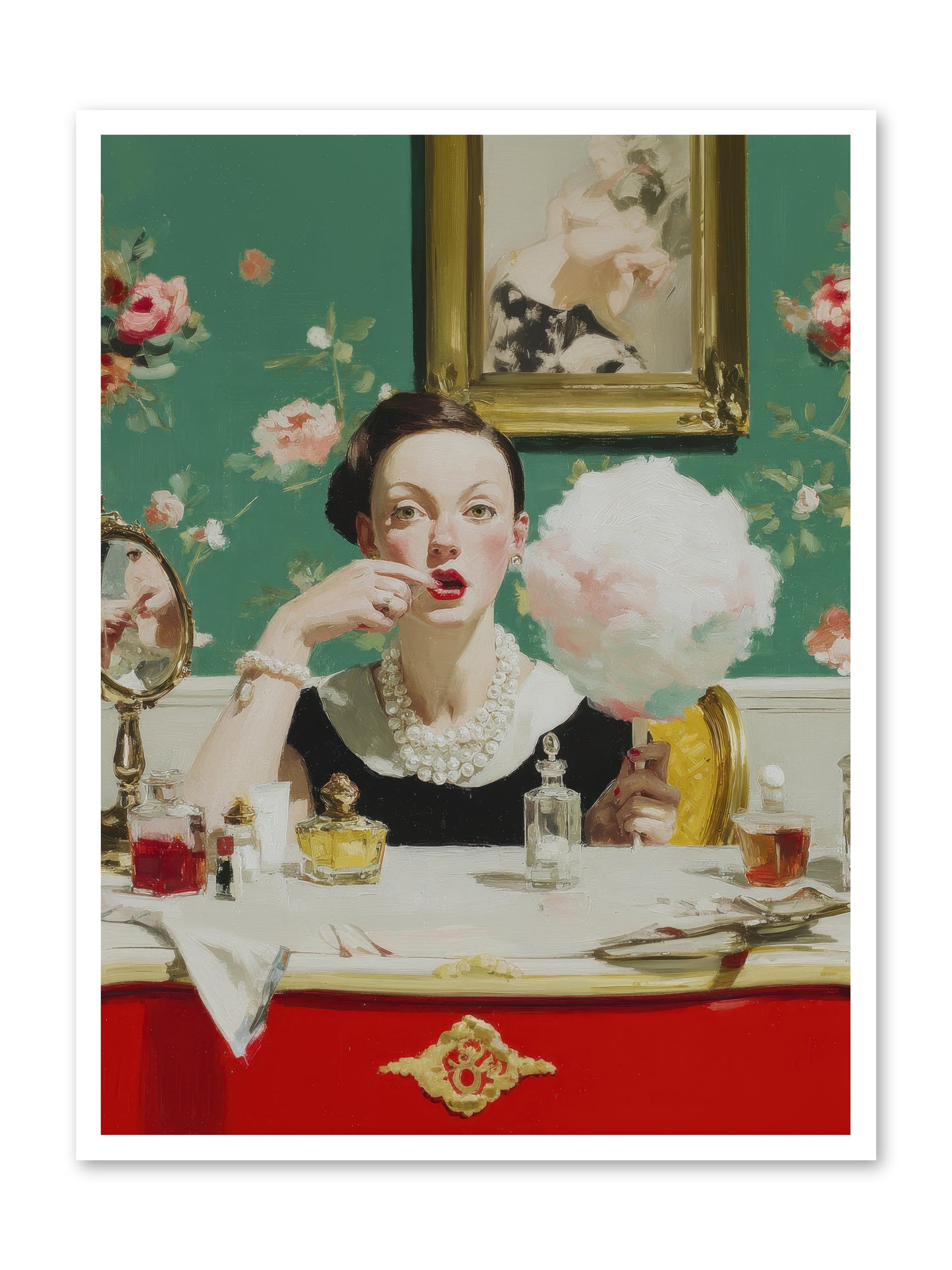 The Parlour of Lost Accessories -- Paper Print 30x40