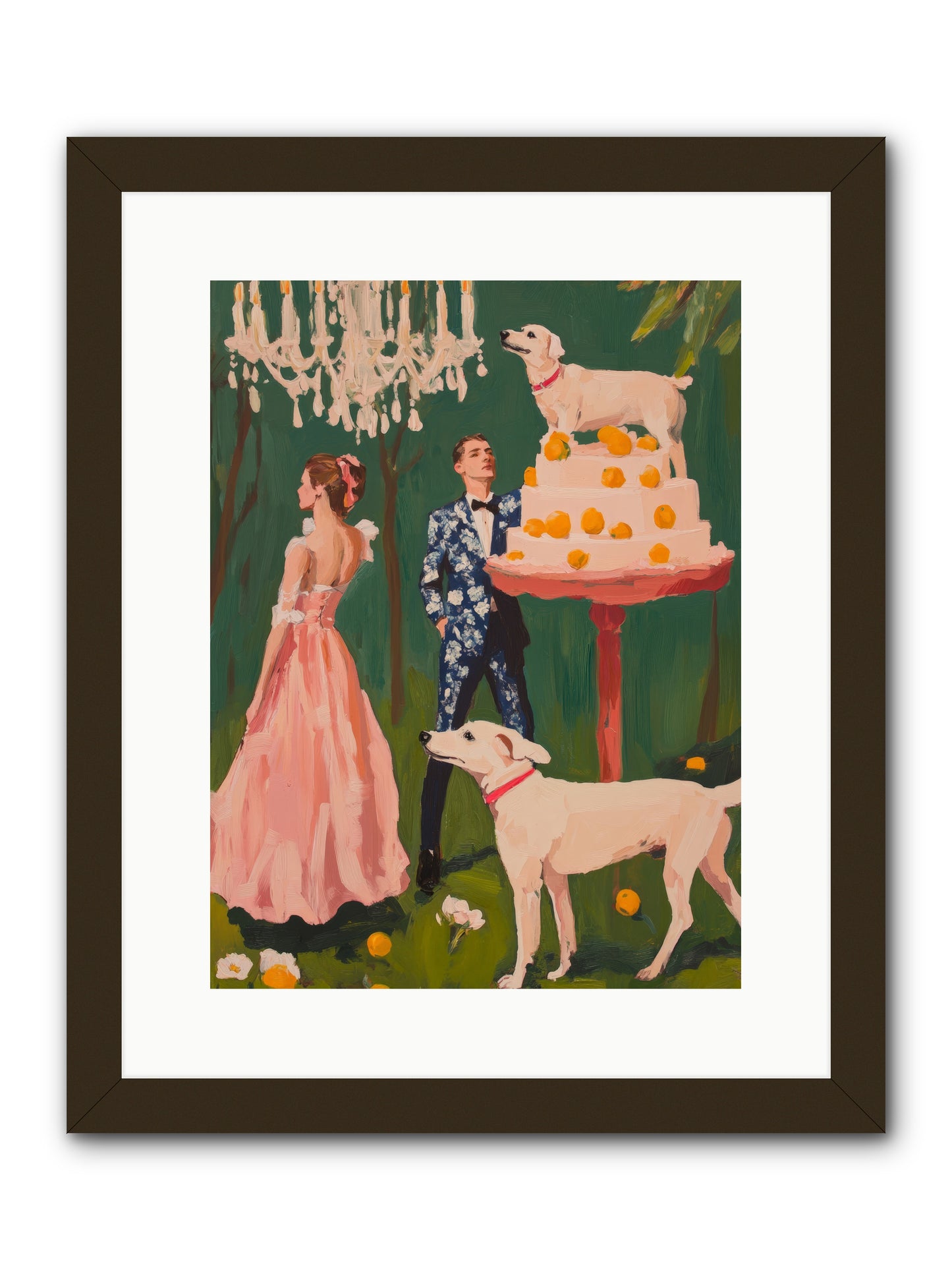 The Pastry BanditRez2 -- Framed Print - Black 12x16