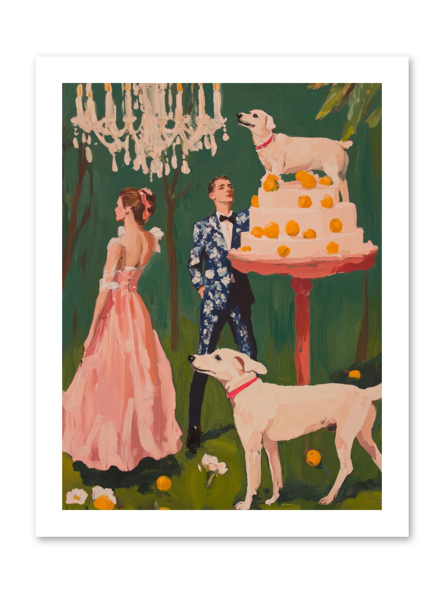 The Pastry BanditRez2 -- Loose Canvas Print 12x16