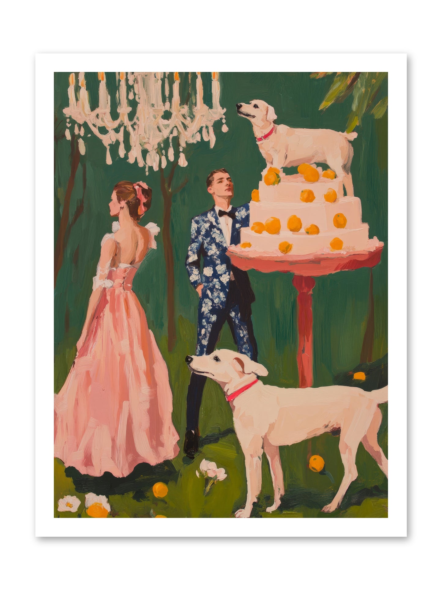 The Pastry BanditRez2 -- Loose Canvas Print 18x24