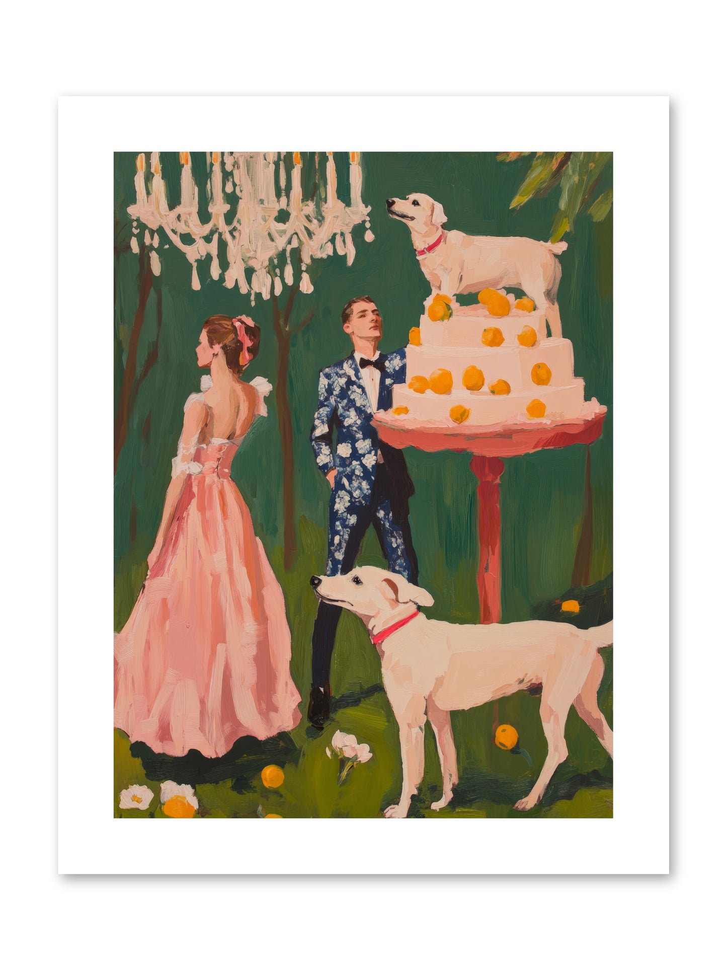 The Pastry BanditRez2 -- Paper Print 9x12