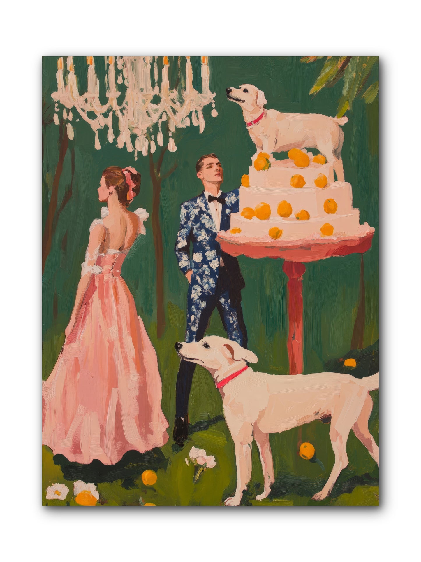 The Pastry BanditRez2 -- Wrapped Canvas 9x12