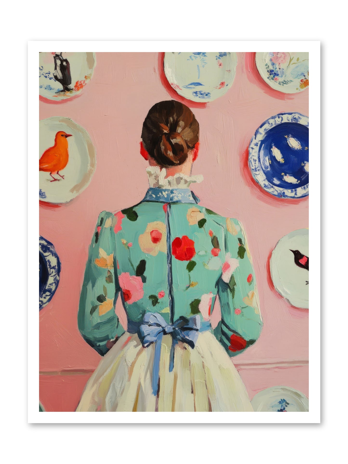 The Pattern QueenRez2 -- Loose Canvas Print 24x32