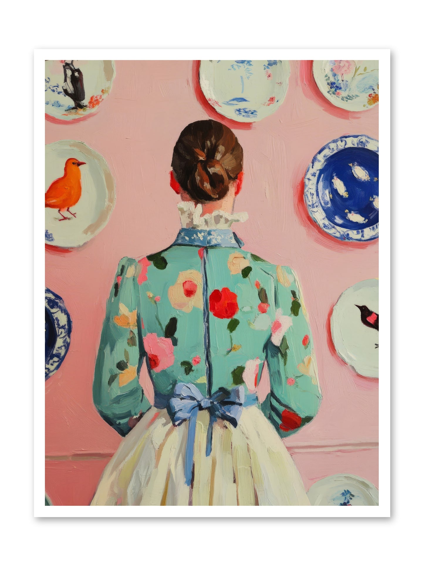 The Pattern QueenRez2 -- Paper Print 30x40