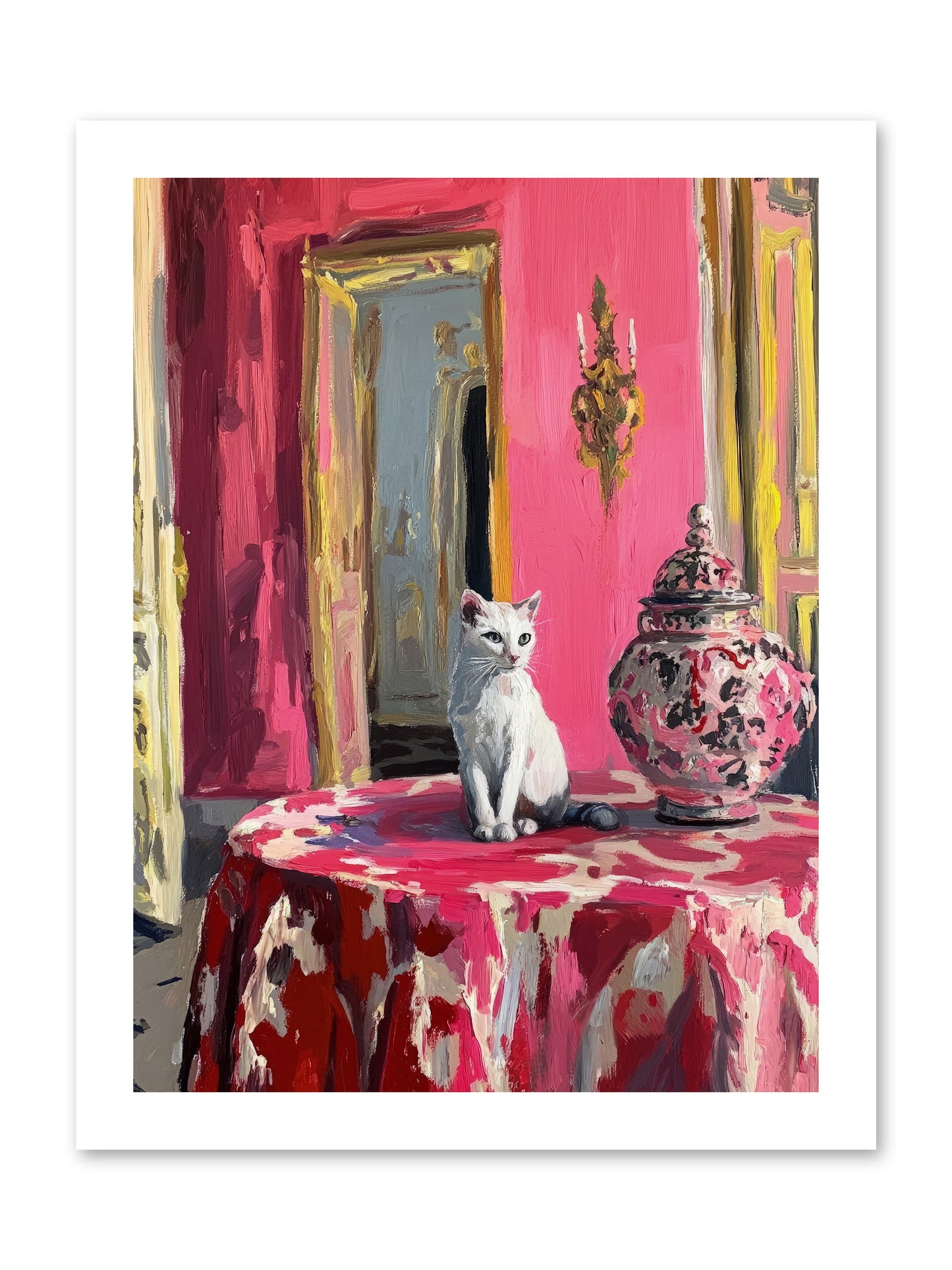 The Pearl Of Paradise -- Loose Canvas Print 12x16