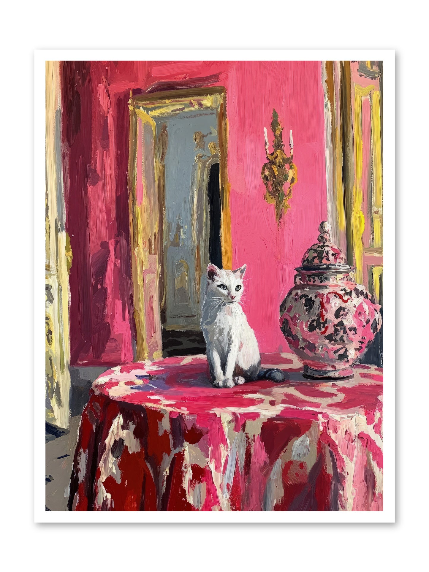 The Pearl Of Paradise -- Loose Canvas Print 30x40