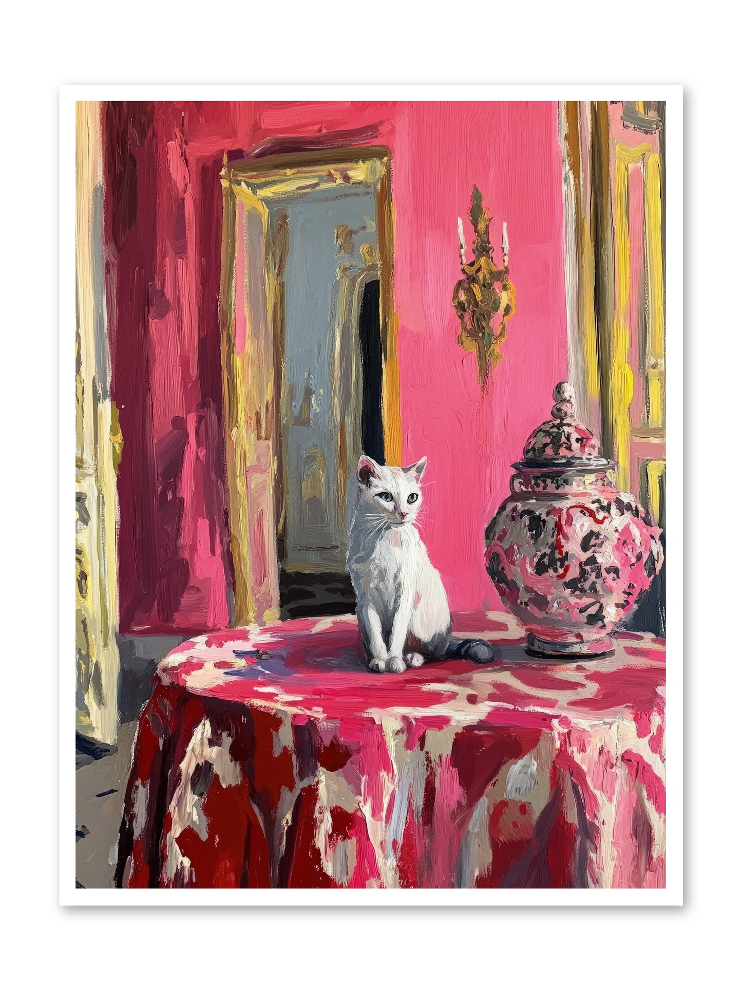 The Pearl Of Paradise -- Loose Canvas Print 36x48