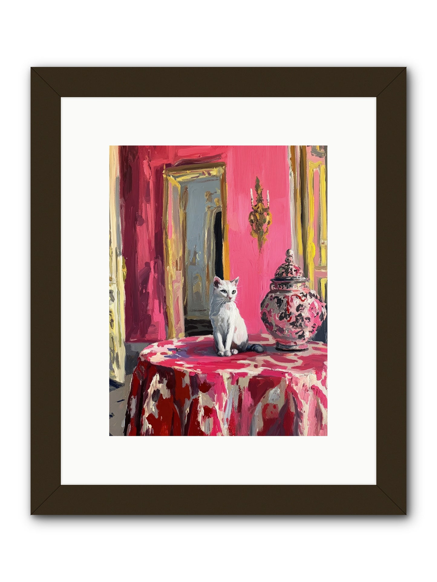 The Pearl Of Paradise -- Framed Print - Black 9x12