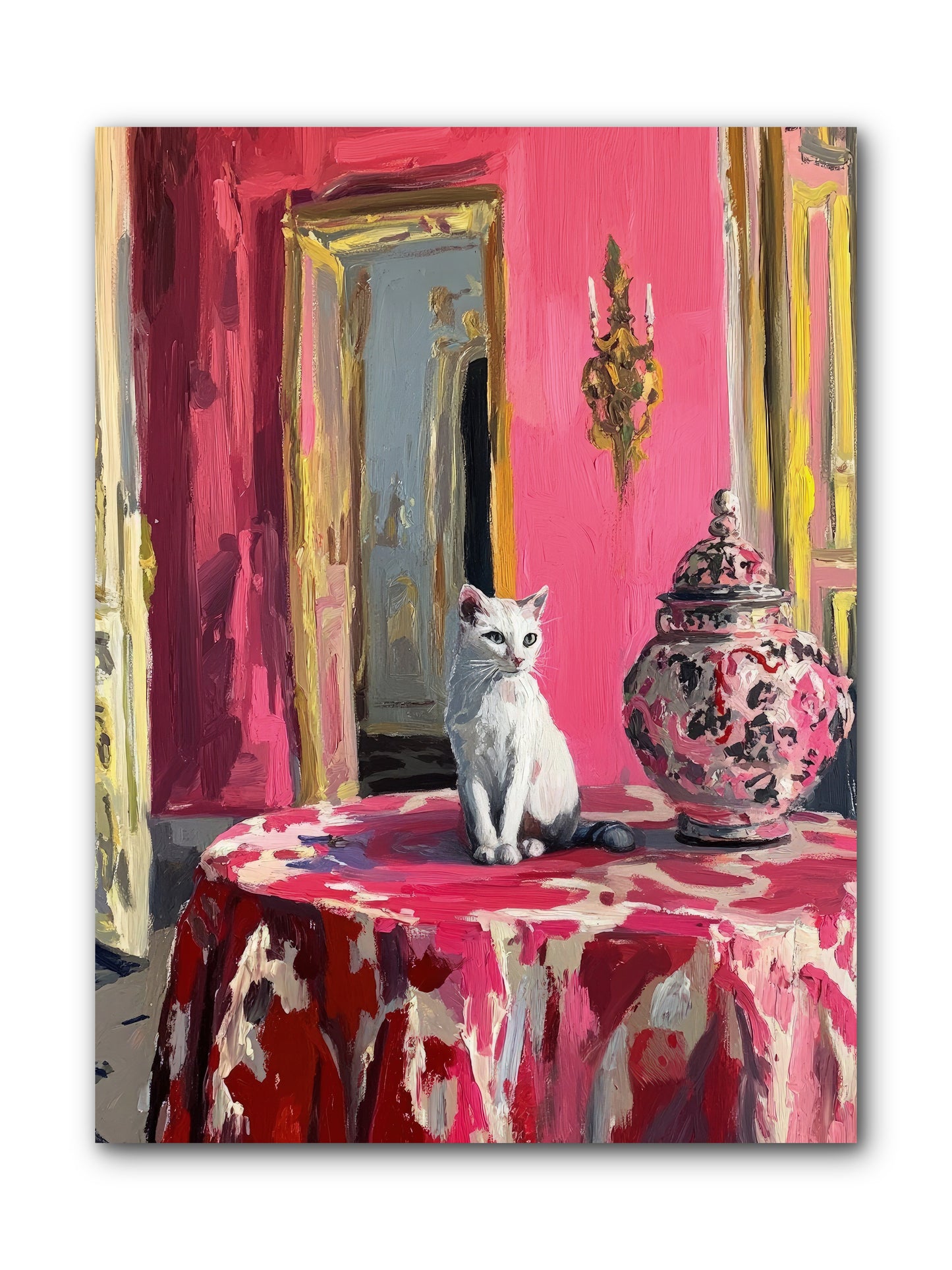 The Pearl Of Paradise -- Wrapped Canvas 9x12