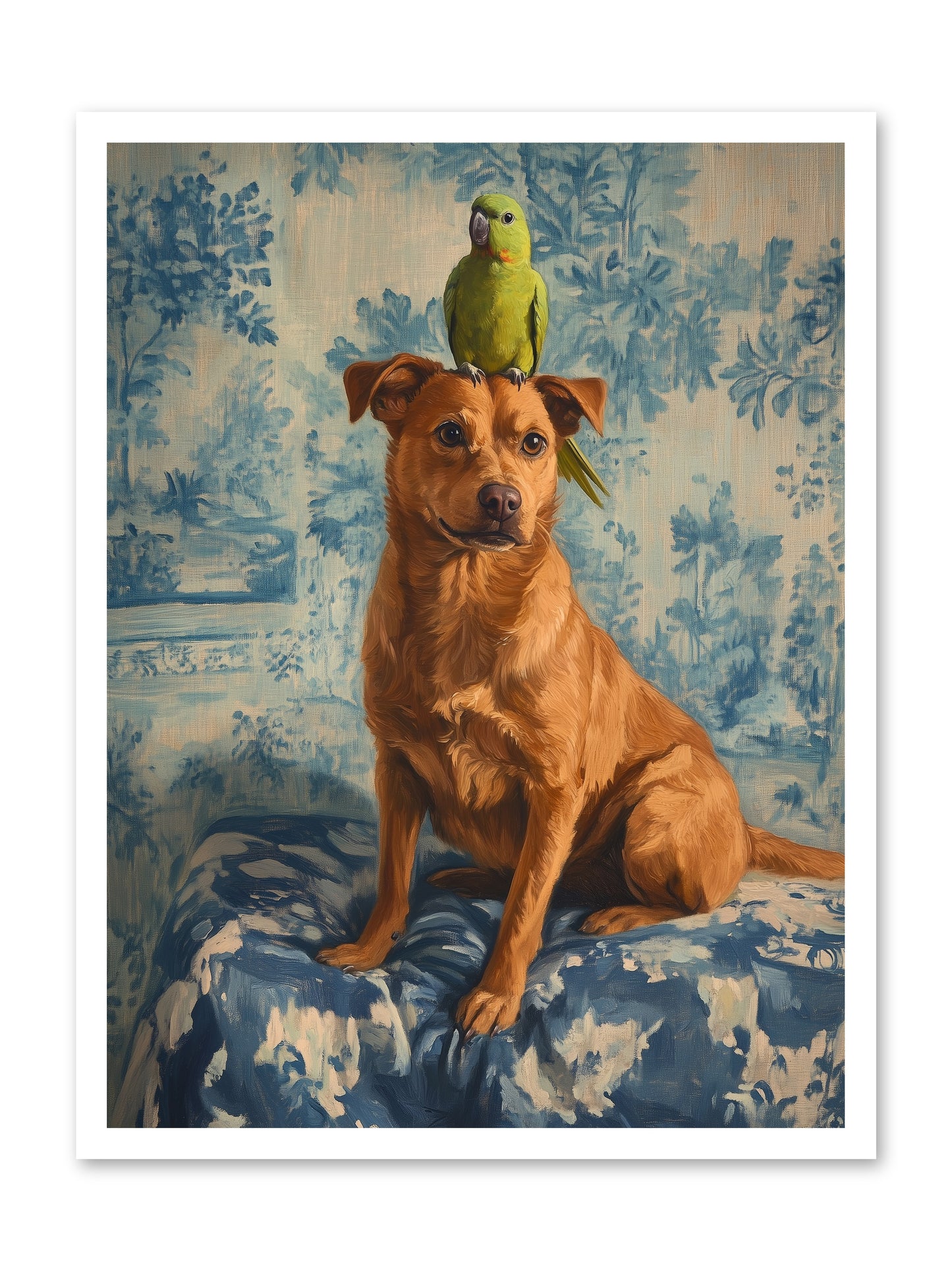 The Peculiar Perch -- Paper Print 24x32