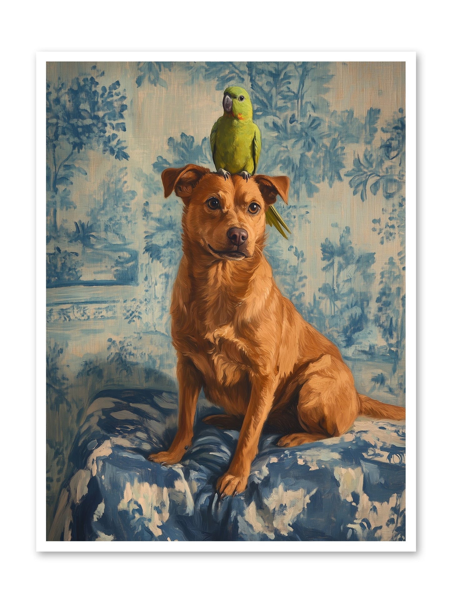 The Peculiar Perch -- Paper Print 36x48