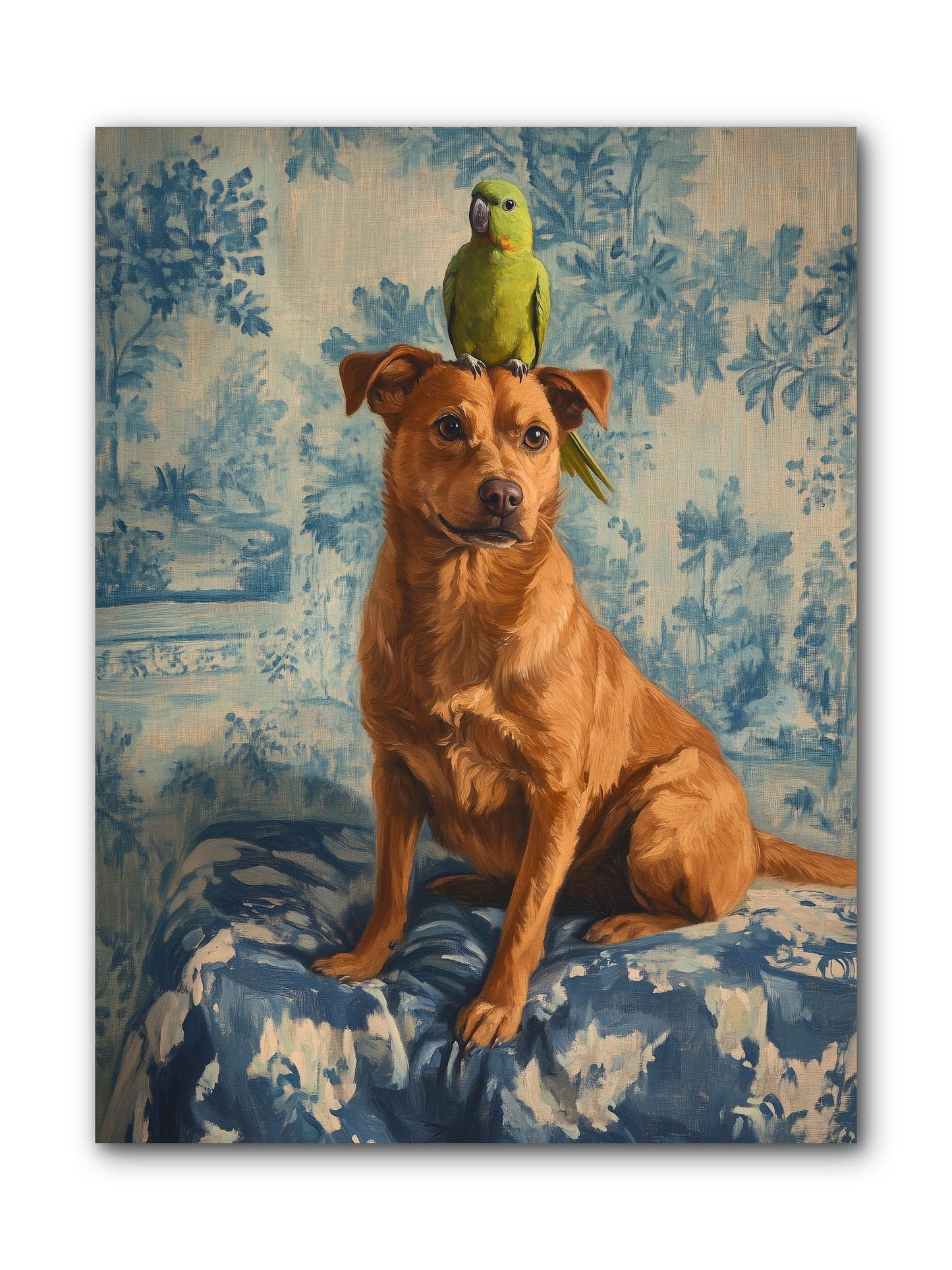 The Peculiar Perch -- Wrapped Canvas 9x12