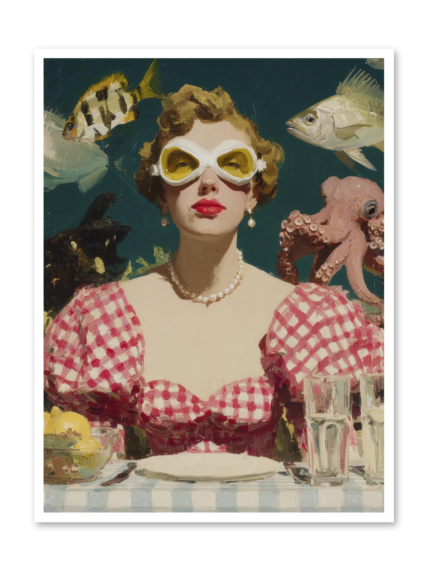 The Phantom of Peony Street -- Paper Print 36x48
