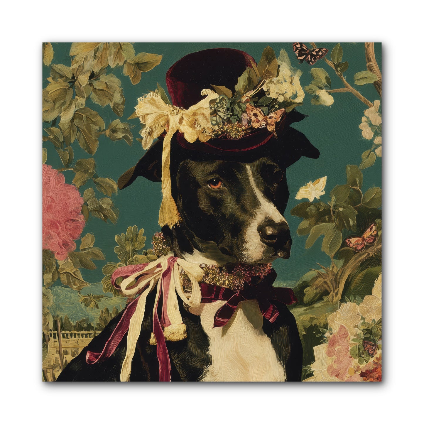 The Pickwick Waltz -- Wrapped Canvas 10x10