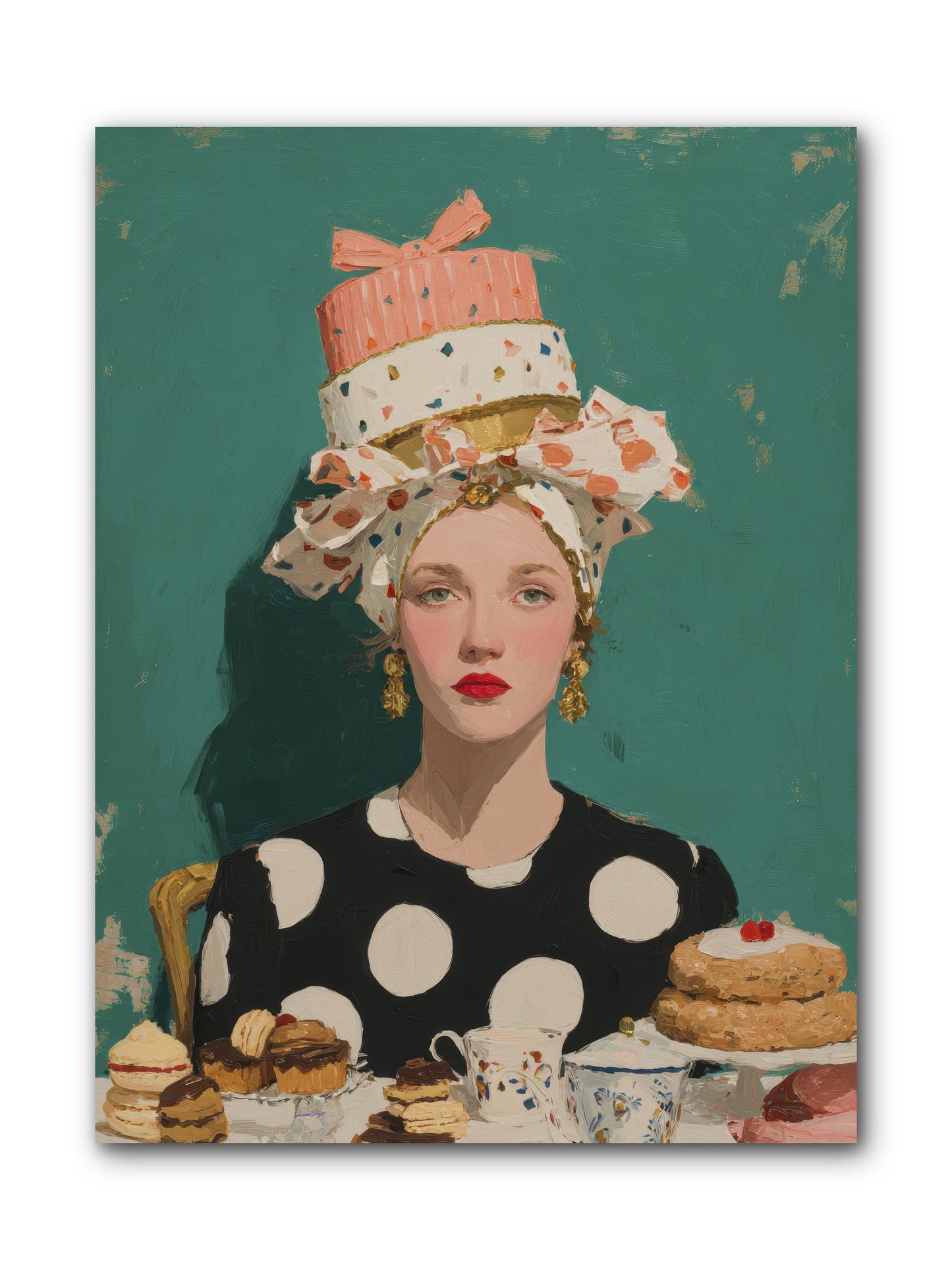 The Picnic Edit -- Wrapped Canvas 9x12