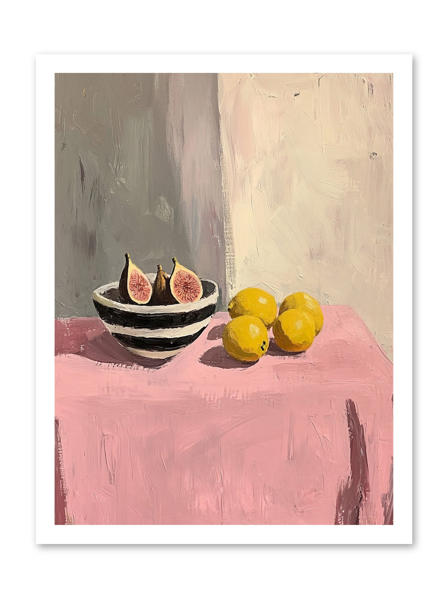 The Pink Cloth -- Paper Print 18x24