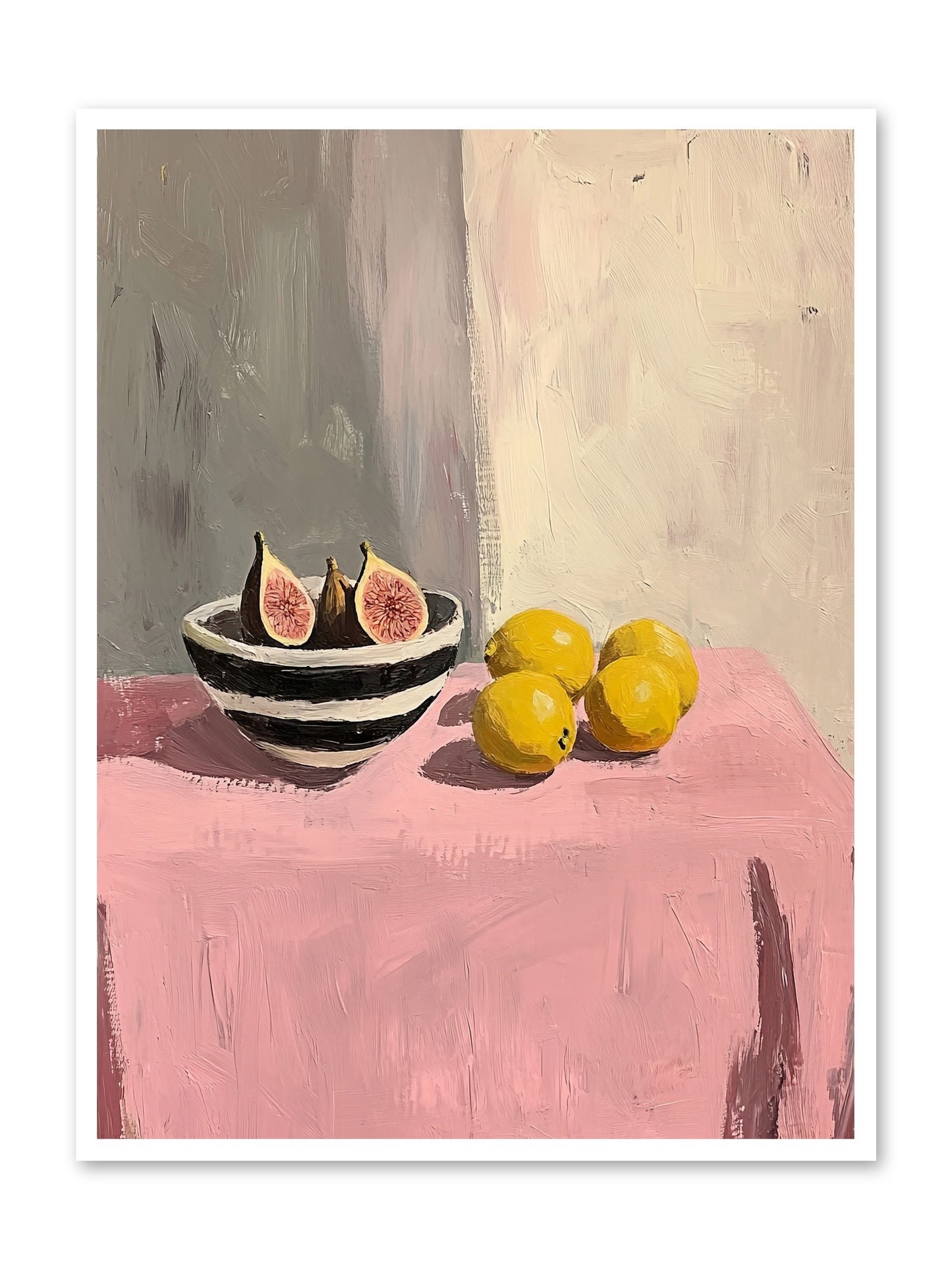 The Pink Cloth -- Loose Canvas Print 36x48