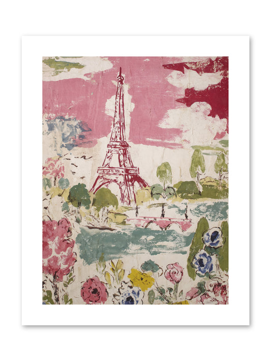 The Pink Hour -- Paper Print 9x12