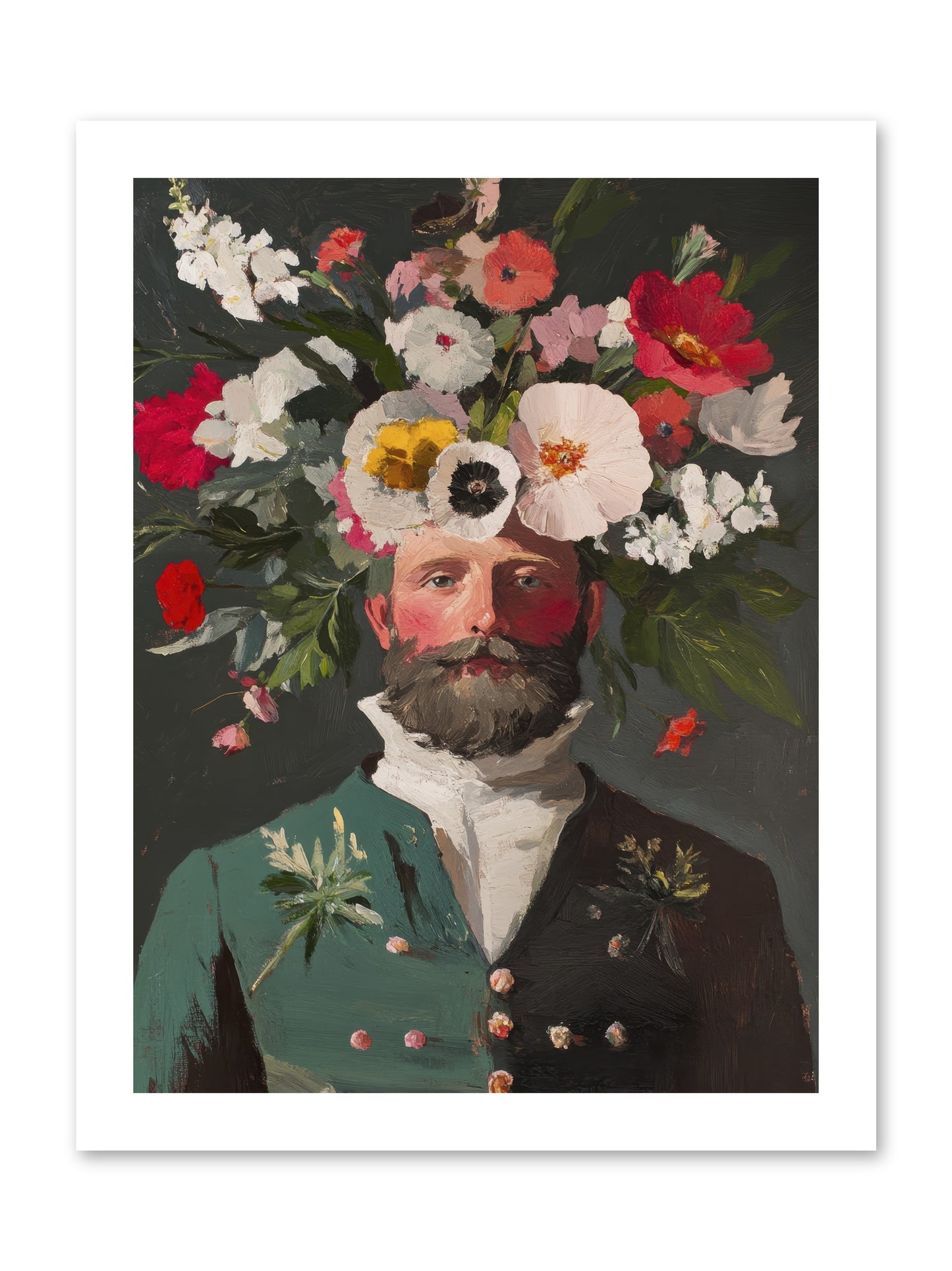 The Plant Whisperer -- Paper Print 12x16