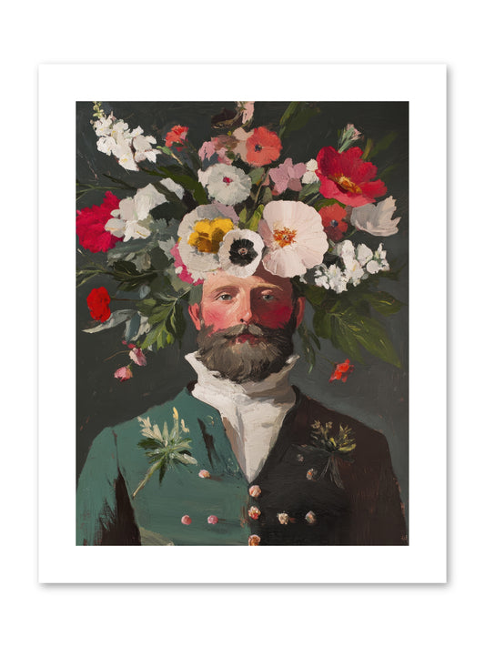 The Plant Whisperer -- Paper Print 9x12