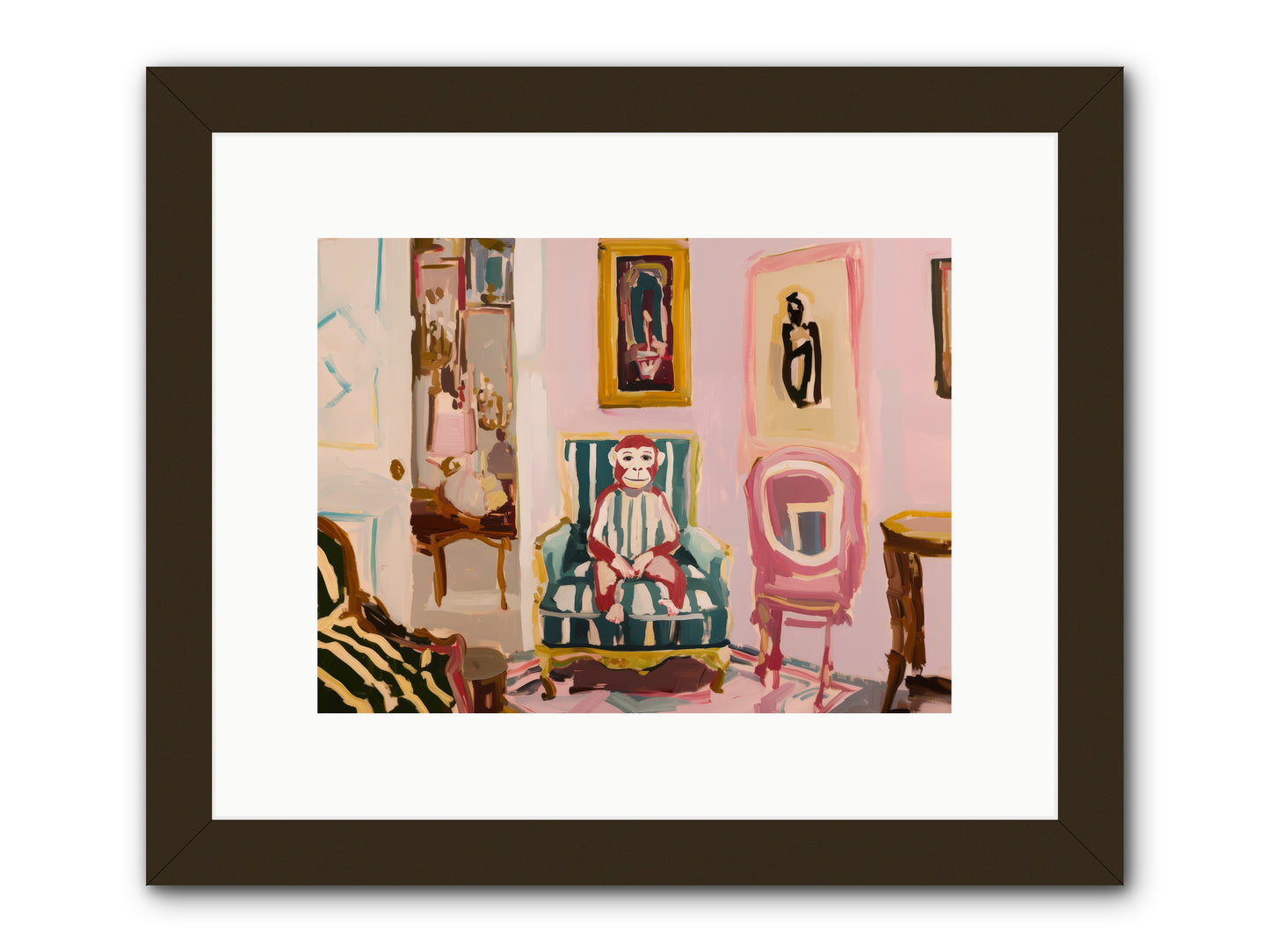 The Poetry Of History -- Framed Print - Black 12x9