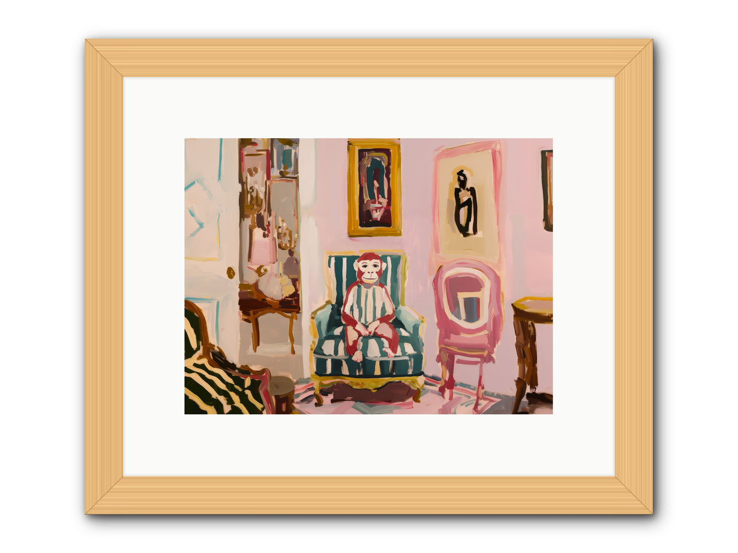 The Poetry Of History -- Framed Print - Natural 12x9