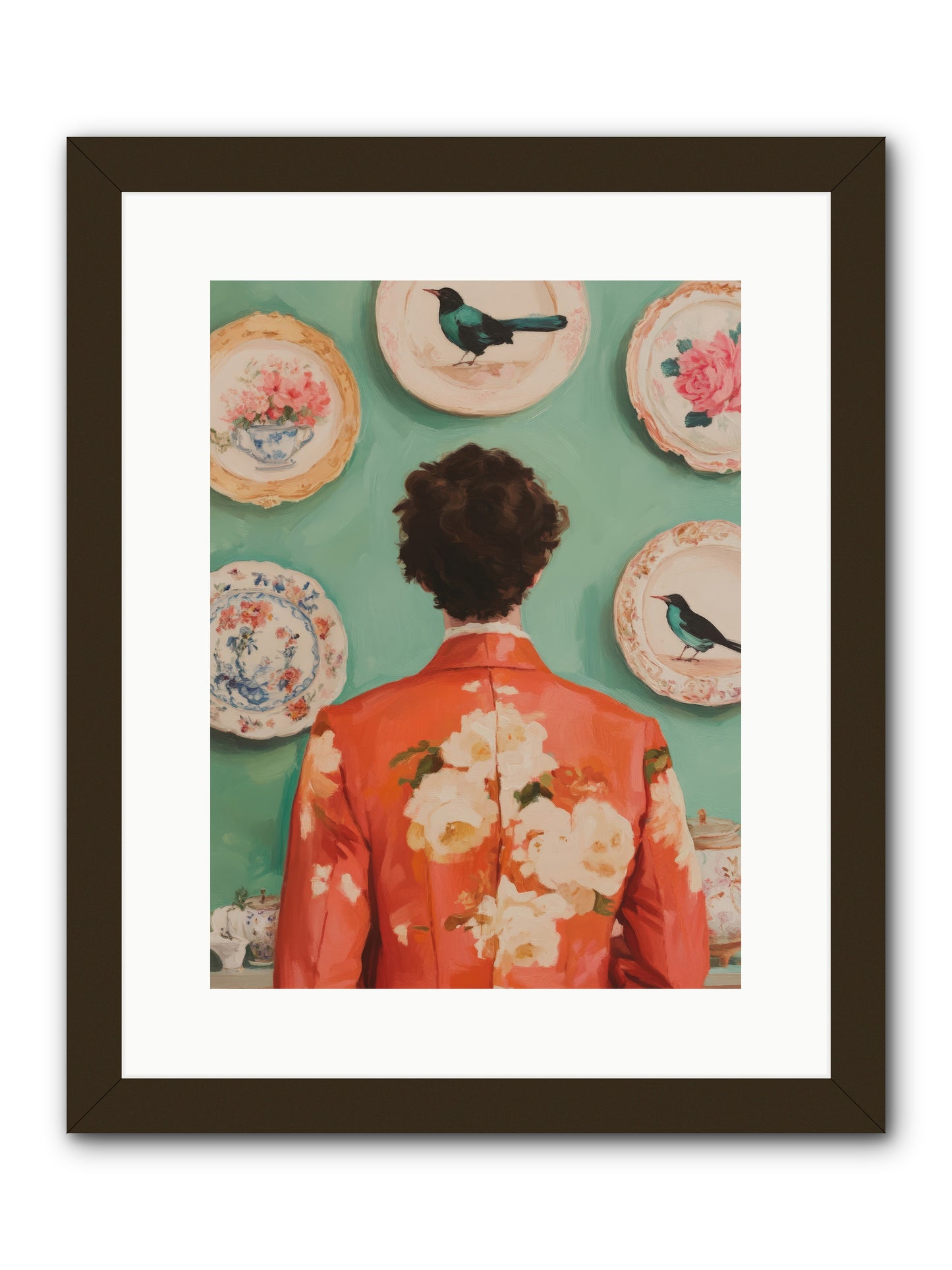 The Porcelain DiariesRez2 -- Framed Print - Black 12x16