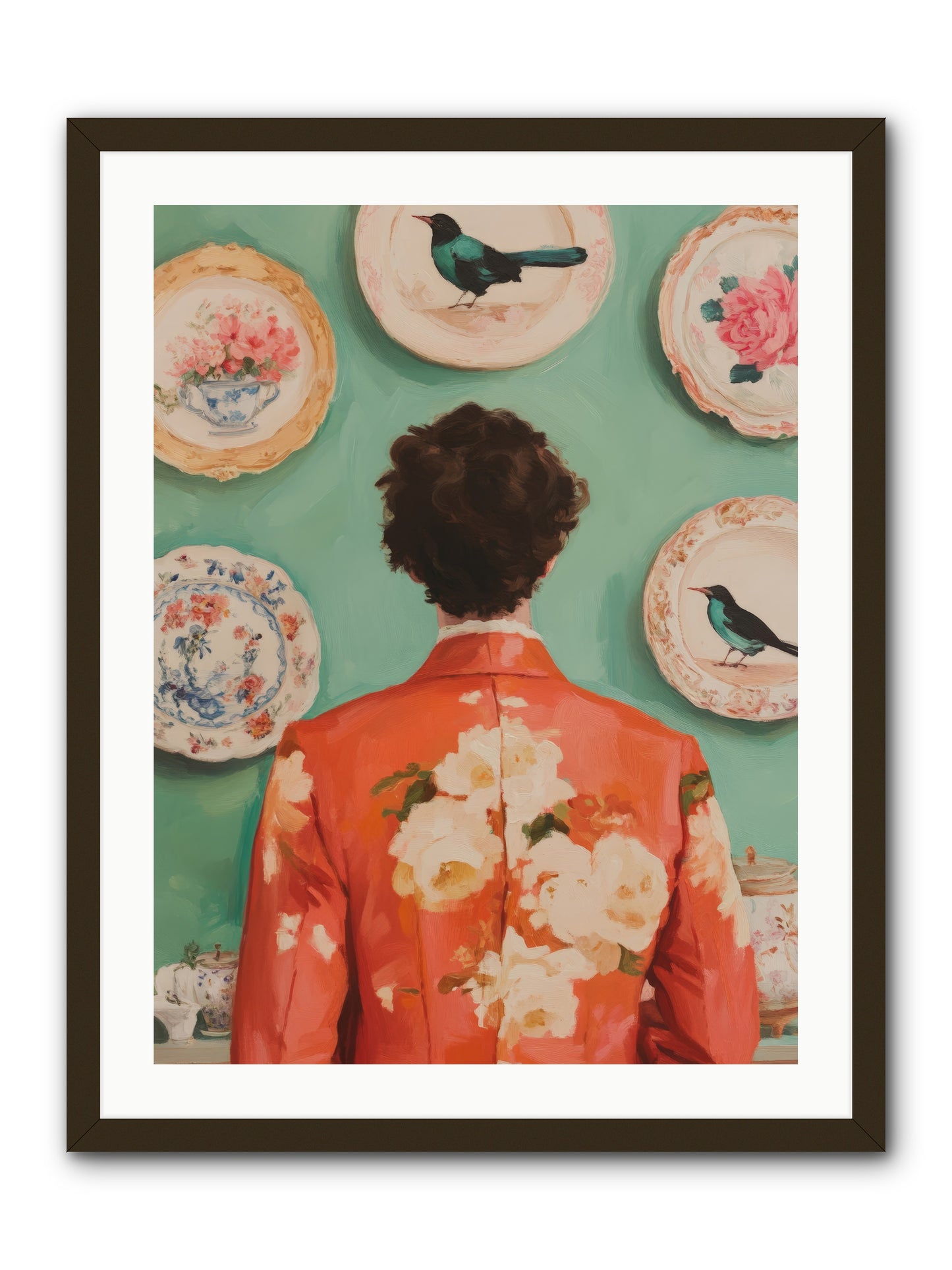 The Porcelain DiariesRez2 -- Framed Print - Black 24x32
