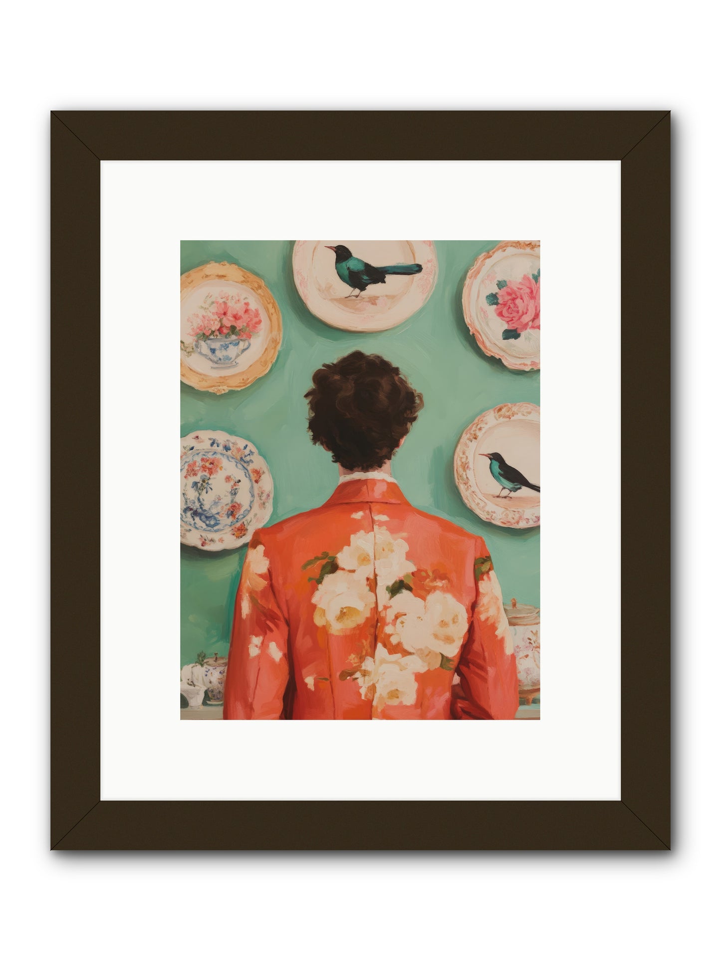 The Porcelain DiariesRez2 -- Framed Print - Black 9x12