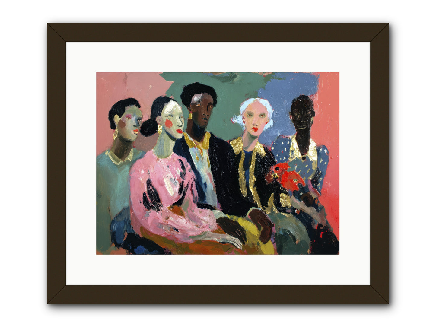 The Portrait Before -- Framed Print - Black 16x12