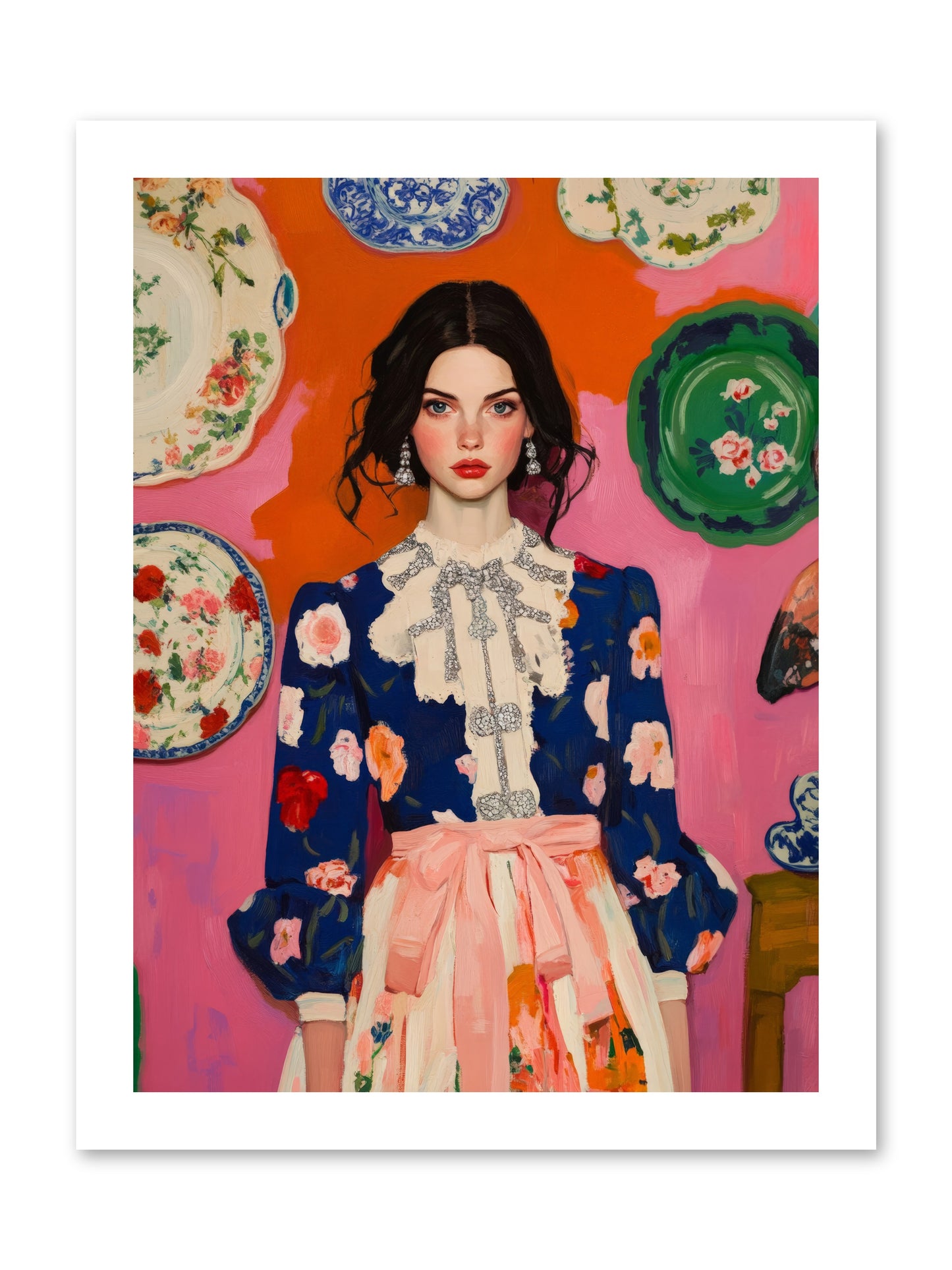 The Queen Anne SocietyRez2 -- Loose Canvas Print 12x16
