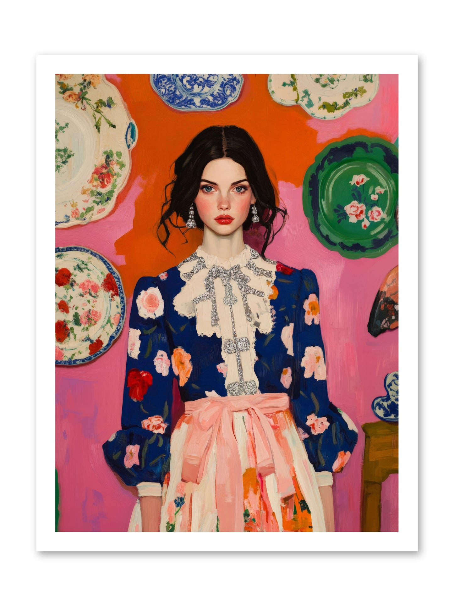 The Queen Anne SocietyRez2 -- Loose Canvas Print 18x24