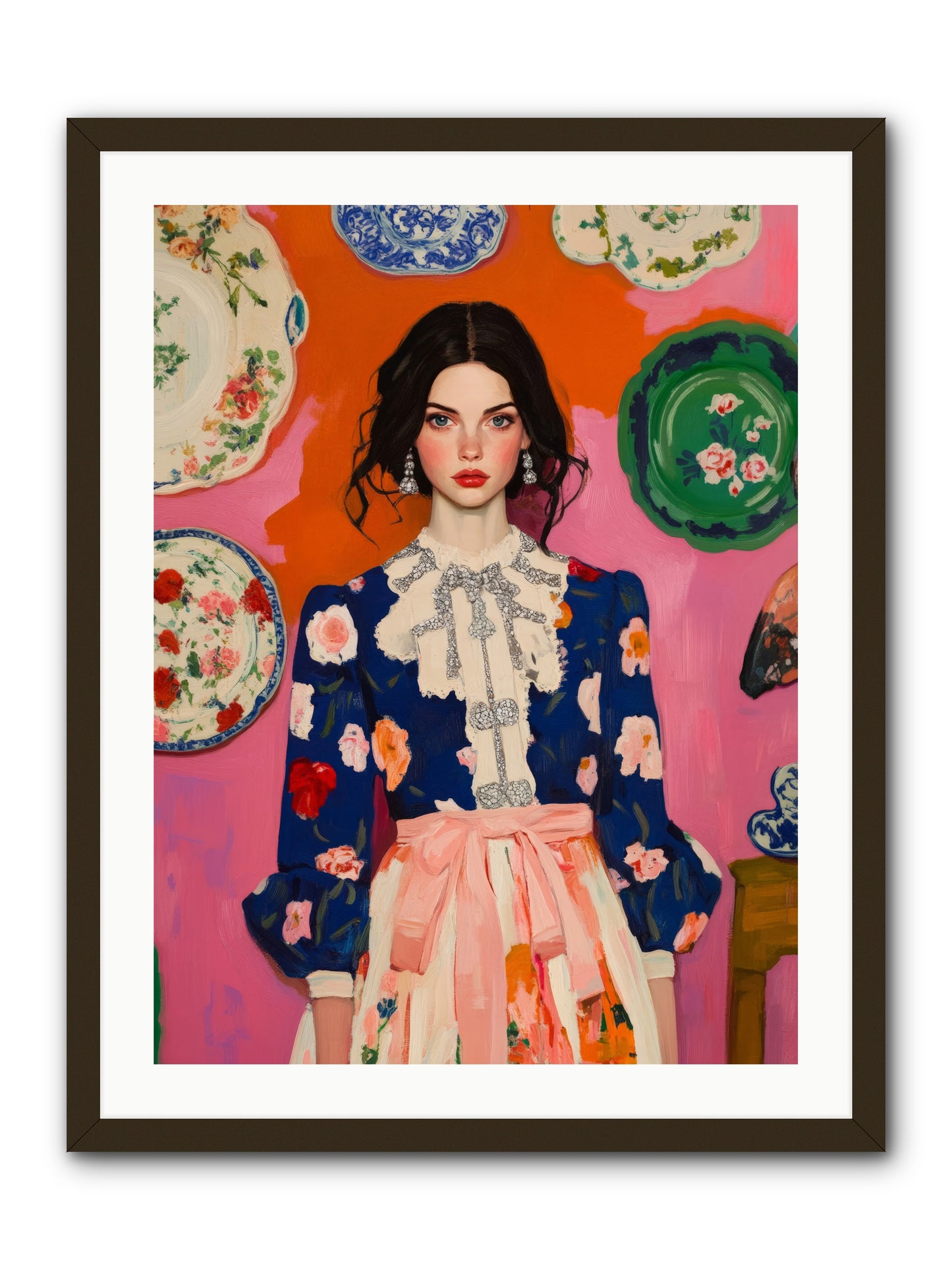 The Queen Anne SocietyRez2 -- Framed Print - Black 24x32