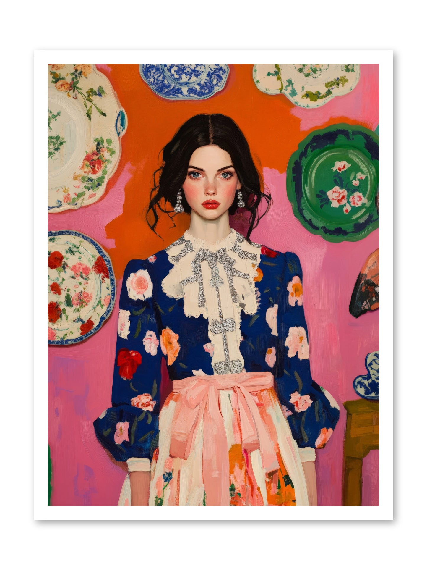 The Queen Anne SocietyRez2 -- Loose Canvas Print 24x32