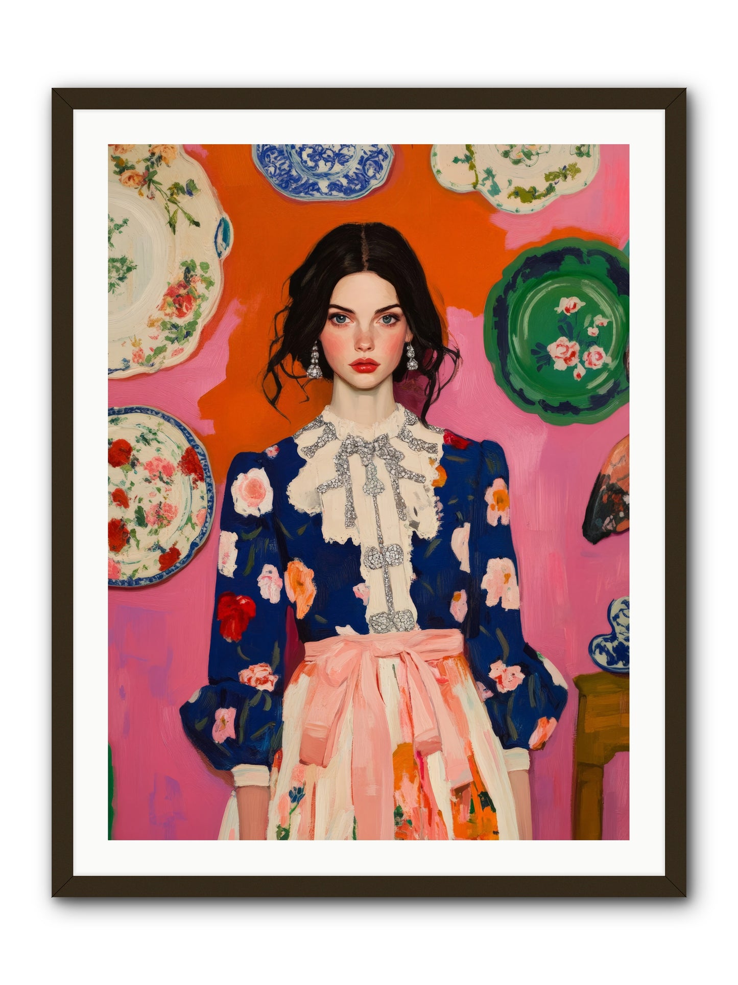 The Queen Anne SocietyRez2 -- Framed Print - Black 30x40