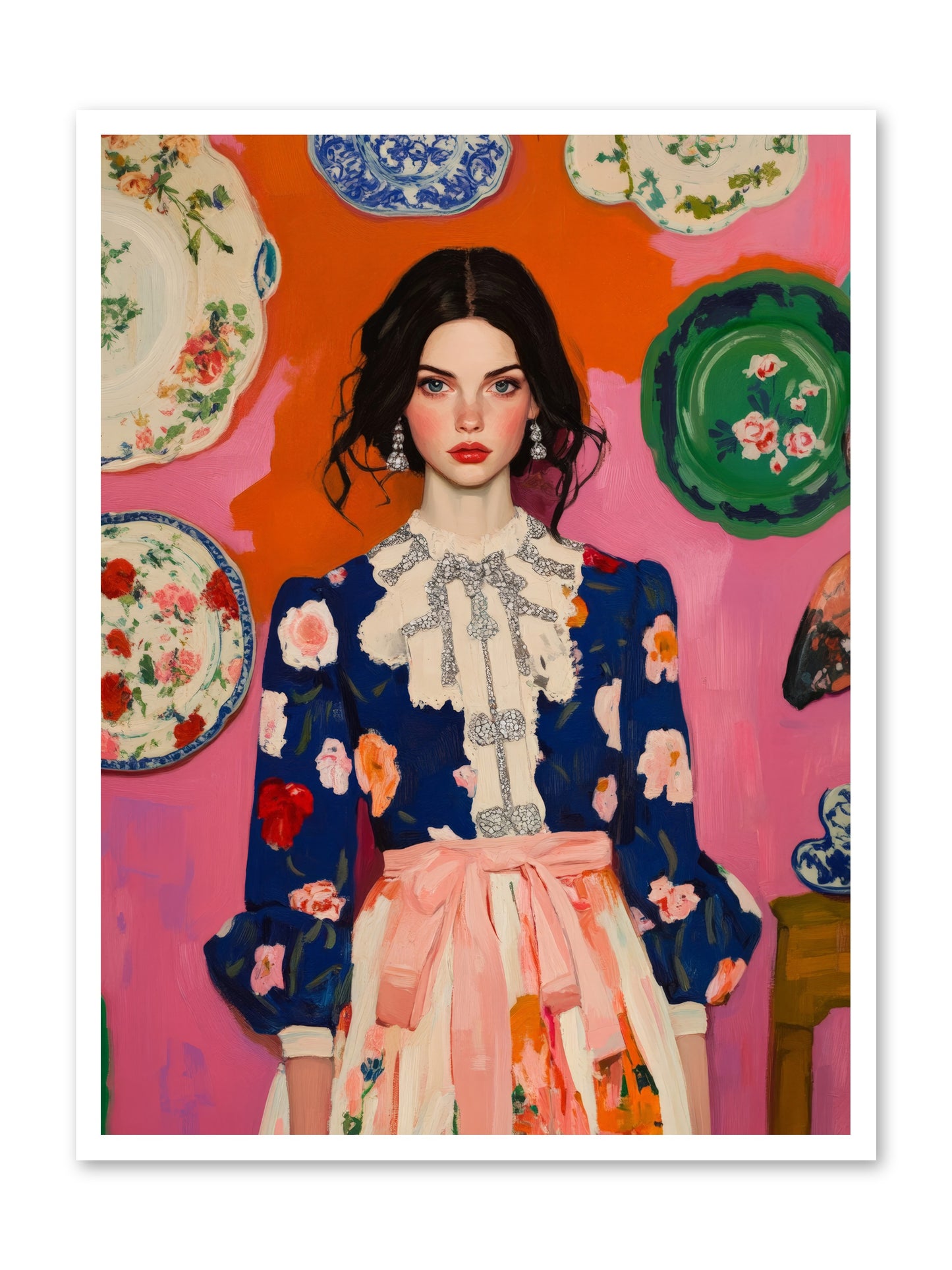 The Queen Anne SocietyRez2 -- Loose Canvas Print 30x40