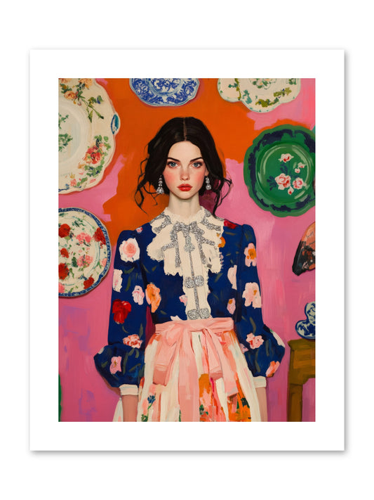 The Queen Anne SocietyRez2 -- Paper Print 9x12